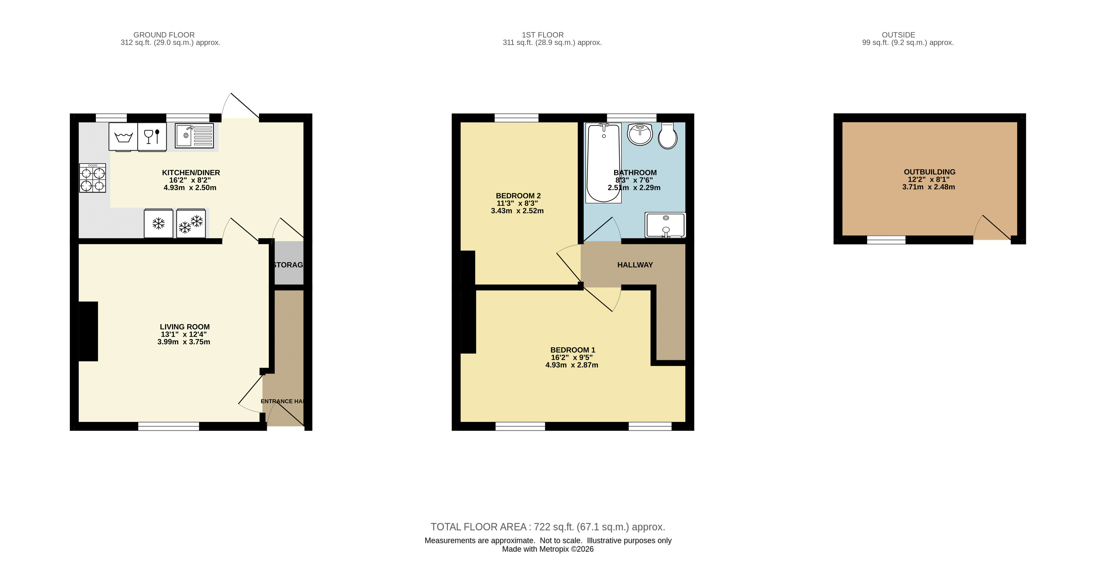 46, Old Fosse Road, Bath floorplan