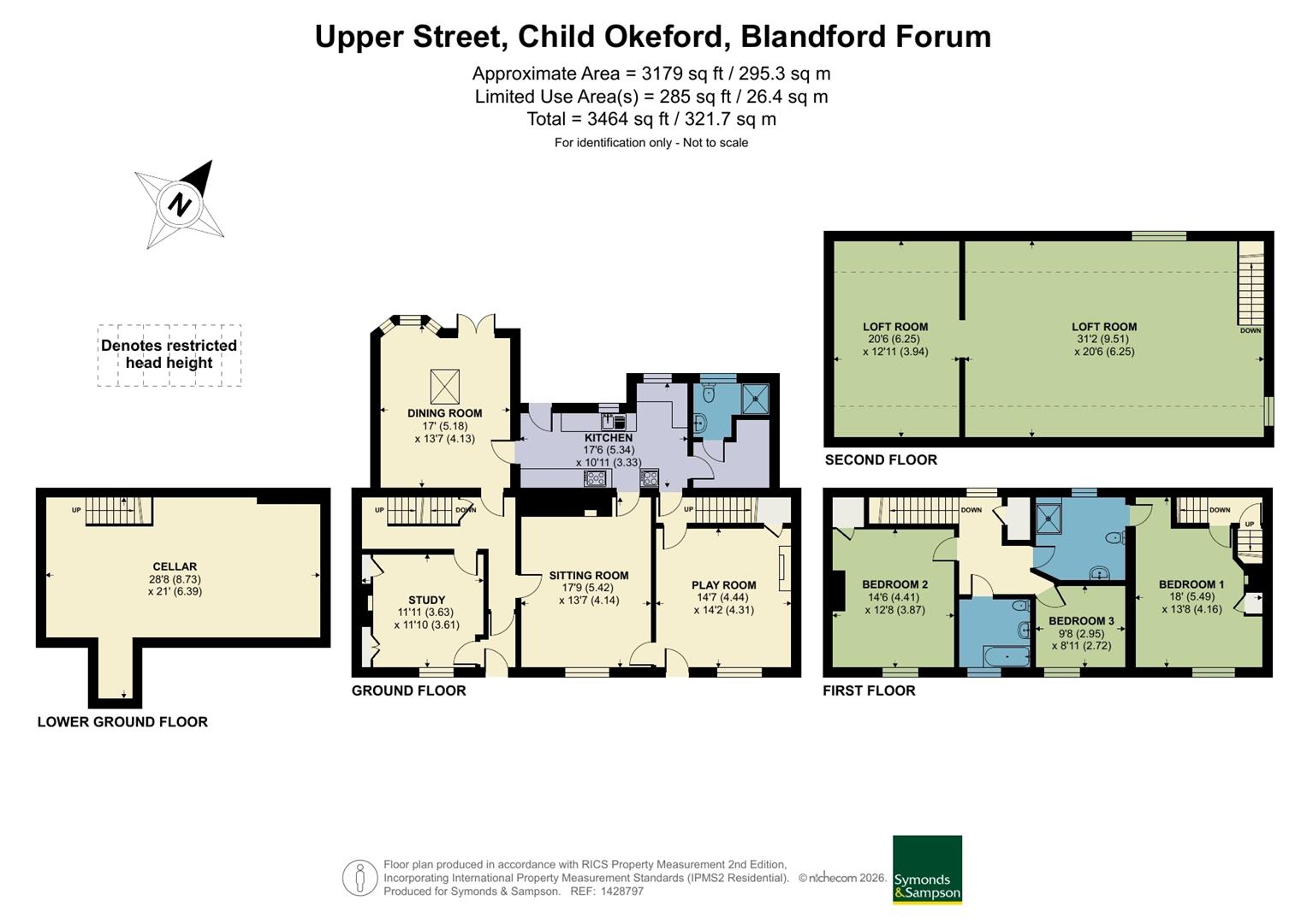 1, Upper Street, Blandford Forum floorplan
