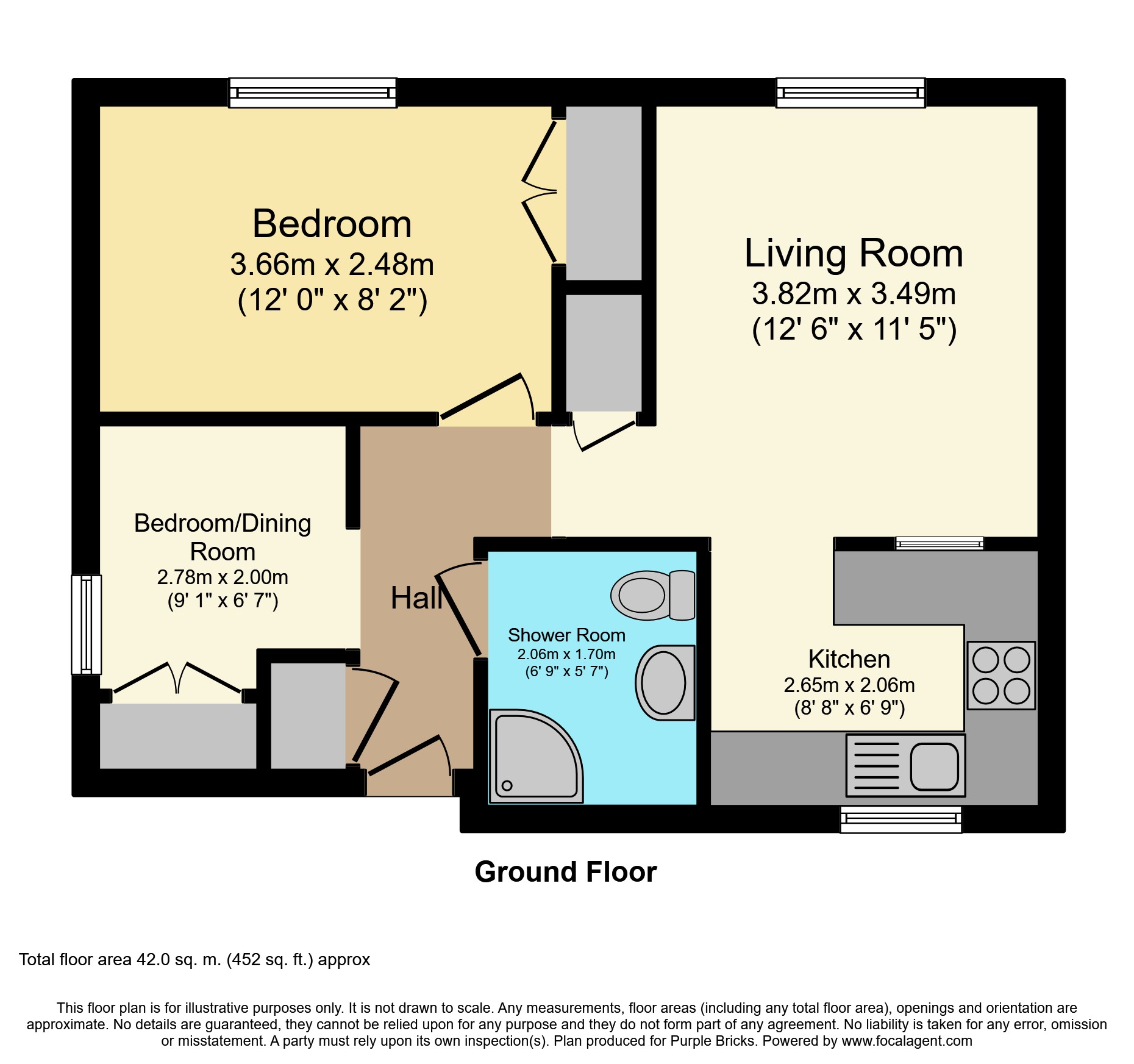 2 Bedrooms  for sale in High Road, Broxbourne EN10