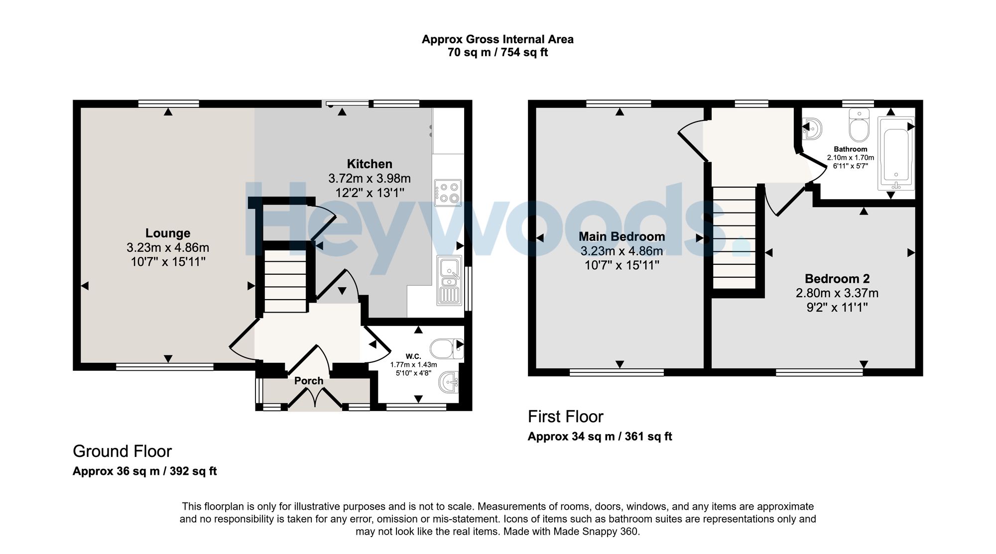 154 Seabridge Lane, Newcastle floorplan
