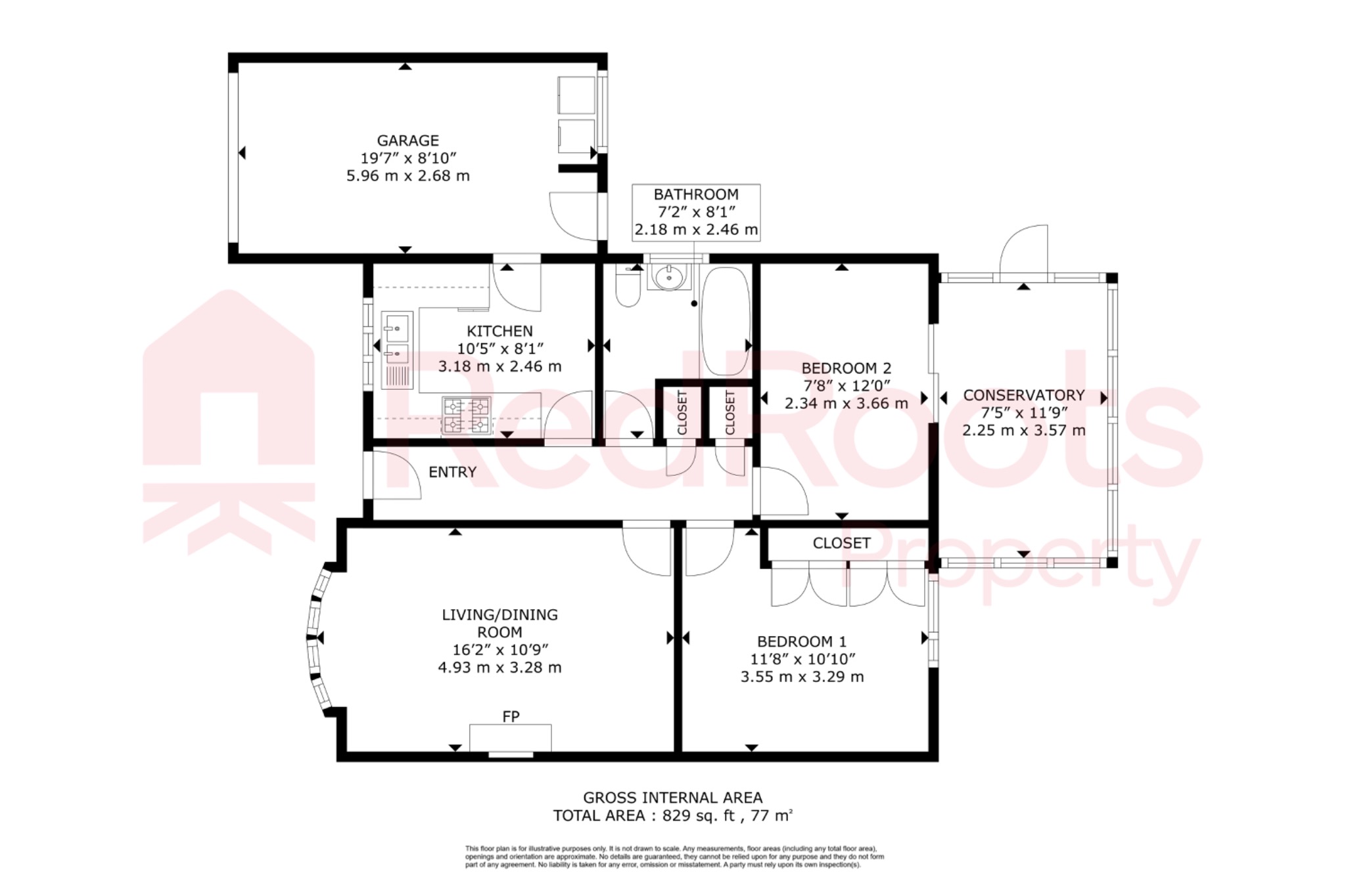 80 St. Pauls Parade, Doncaster, South Yorkshire floorplan