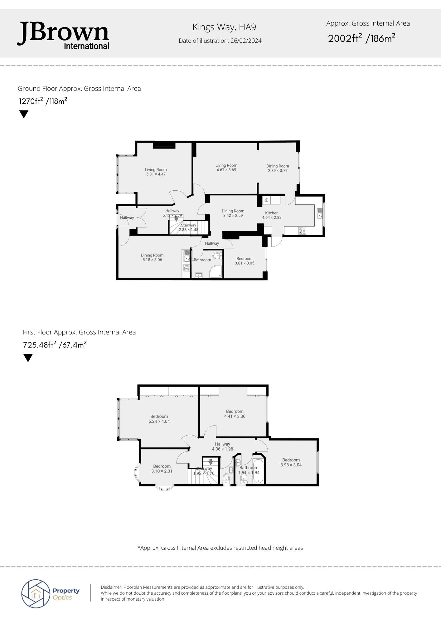 31, Kingsway, Wembley floorplan