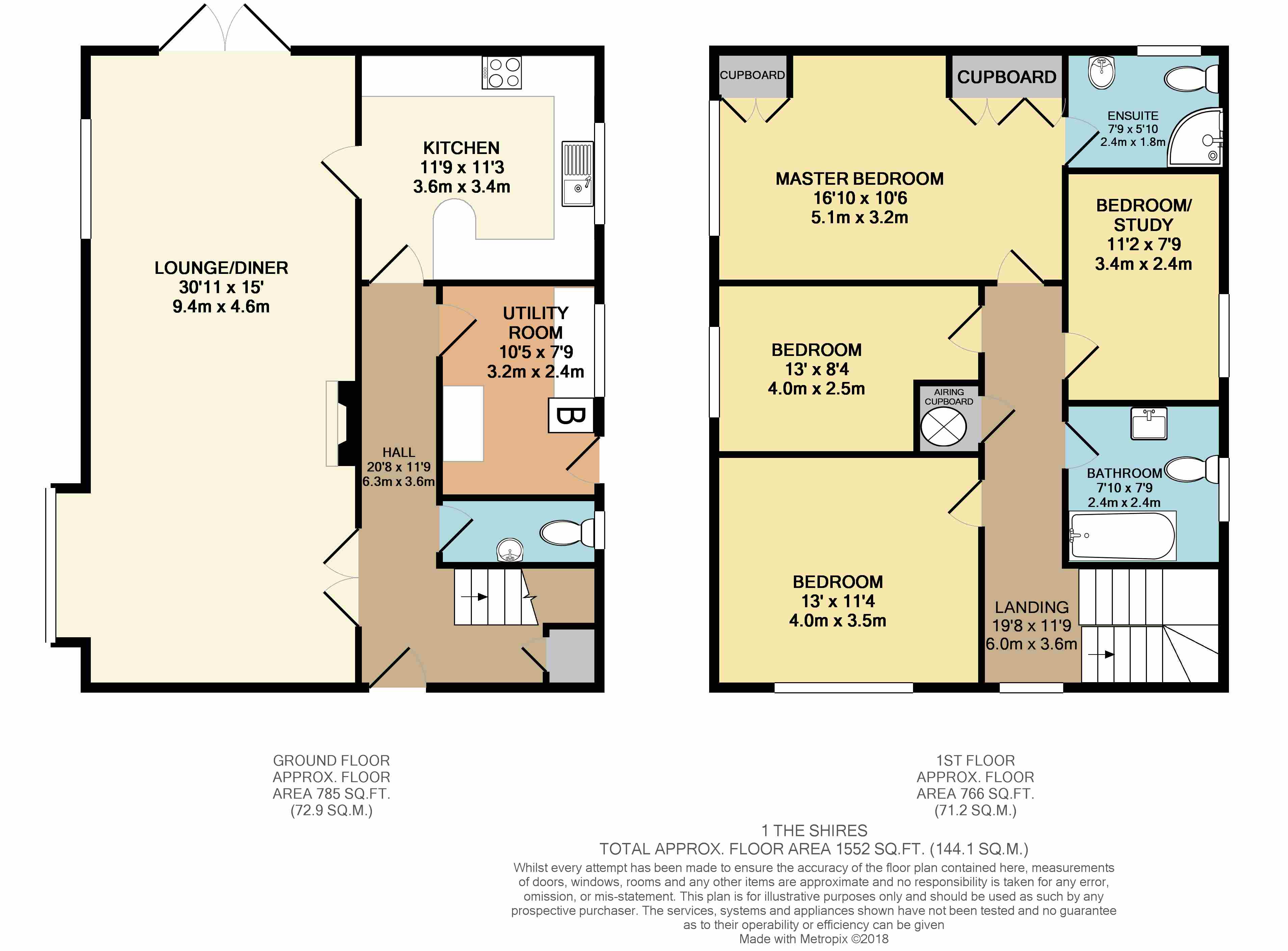4 bed detached house for sale in The Shires, Corton, Lowestoft NR32