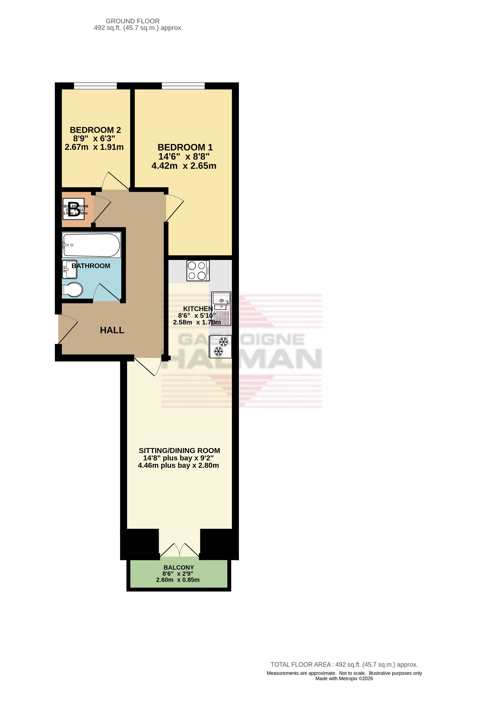38 Kinderlee Mill North Kinderlee Way, Glossop floorplan