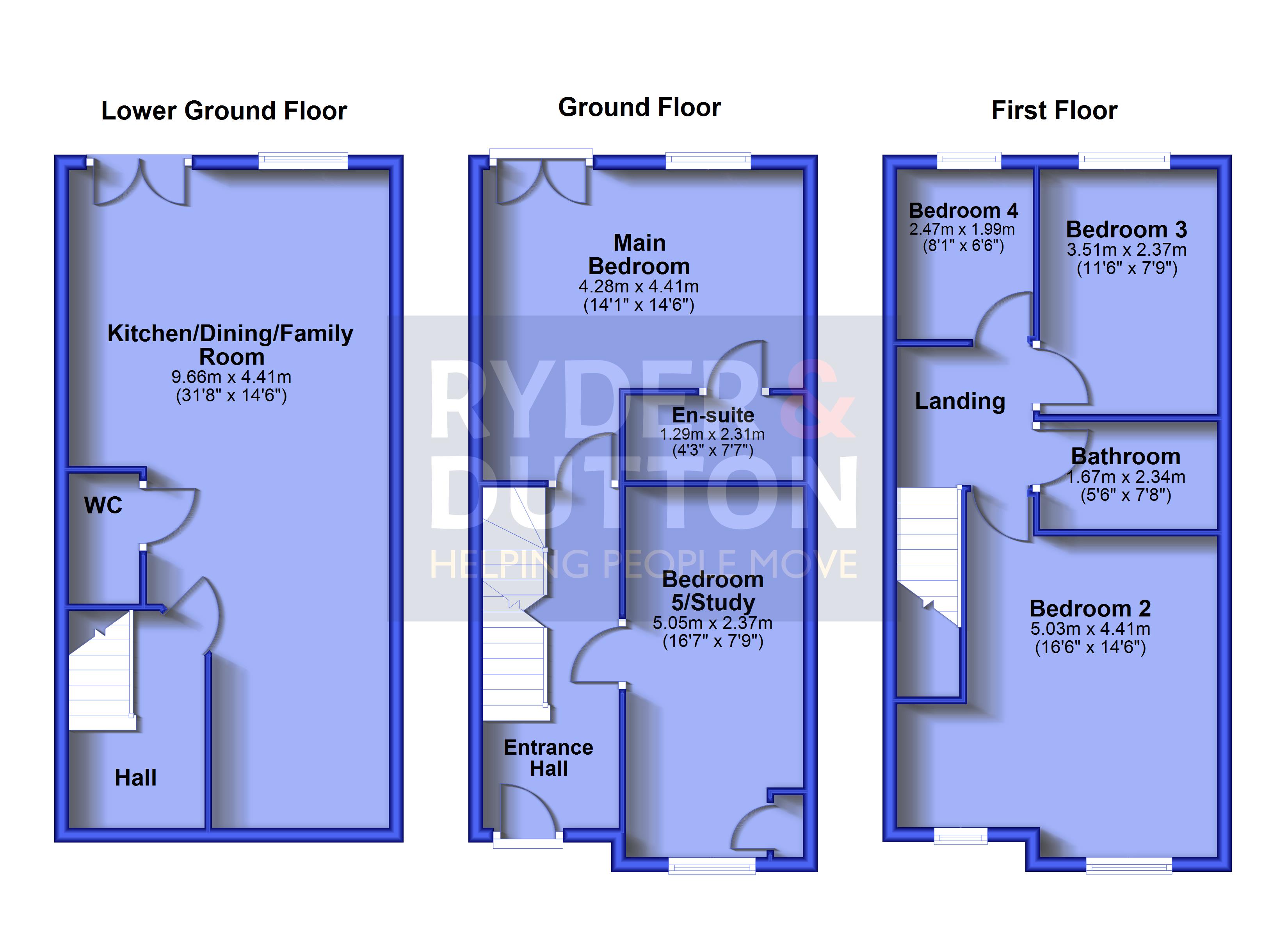 18, Princeton Close, Halifax floorplan