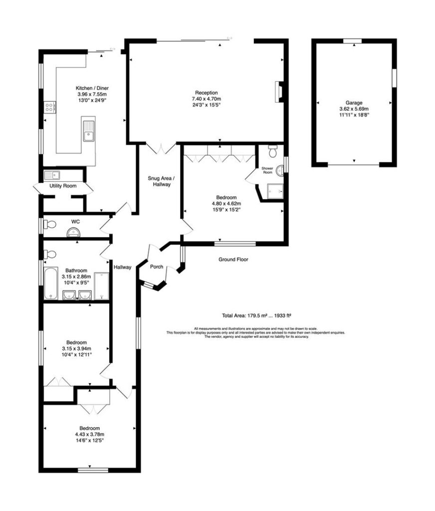 24, Manor Road Extension, Leicester floorplan