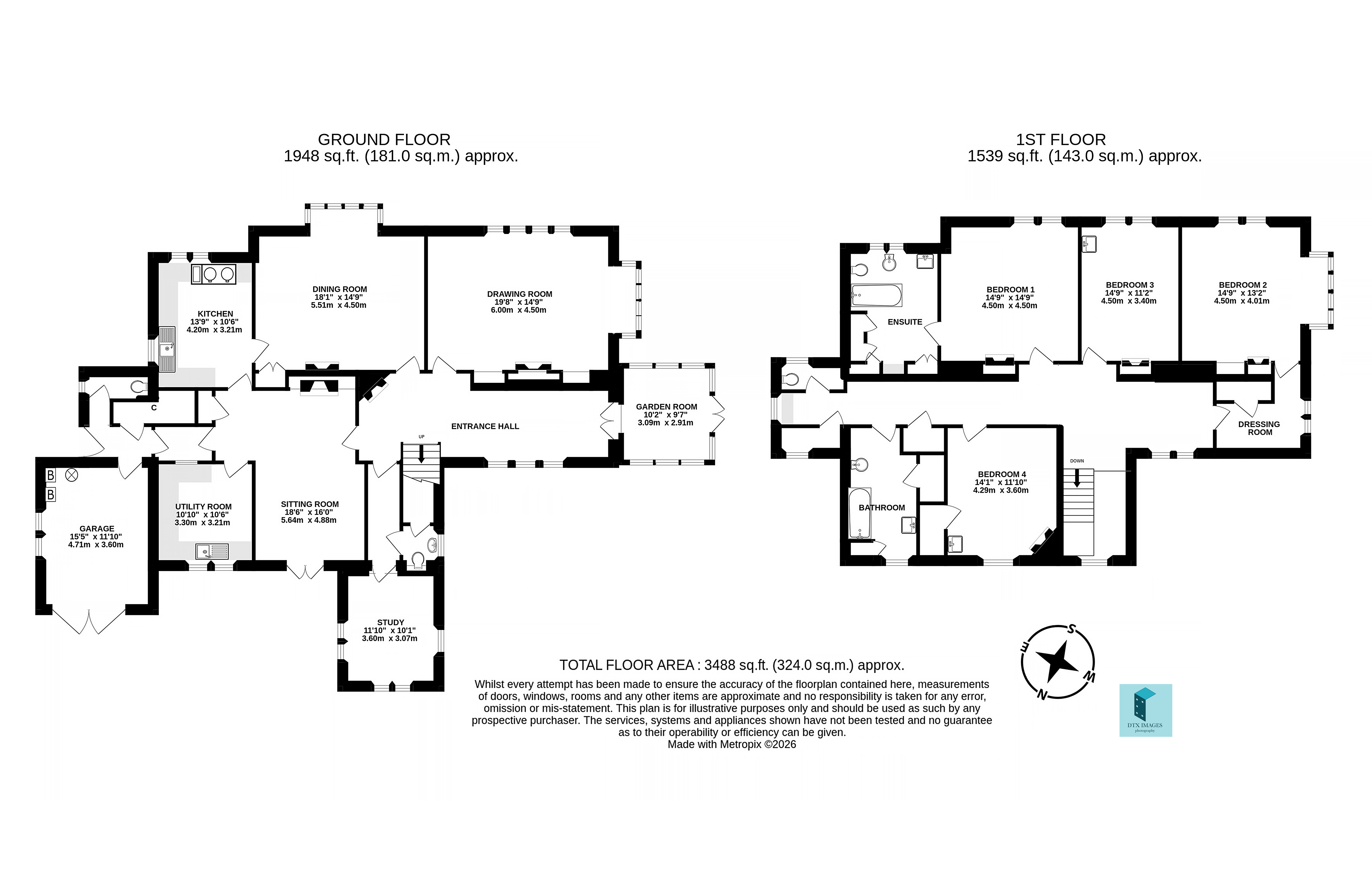 Embden House, Blairgowrie floorplan