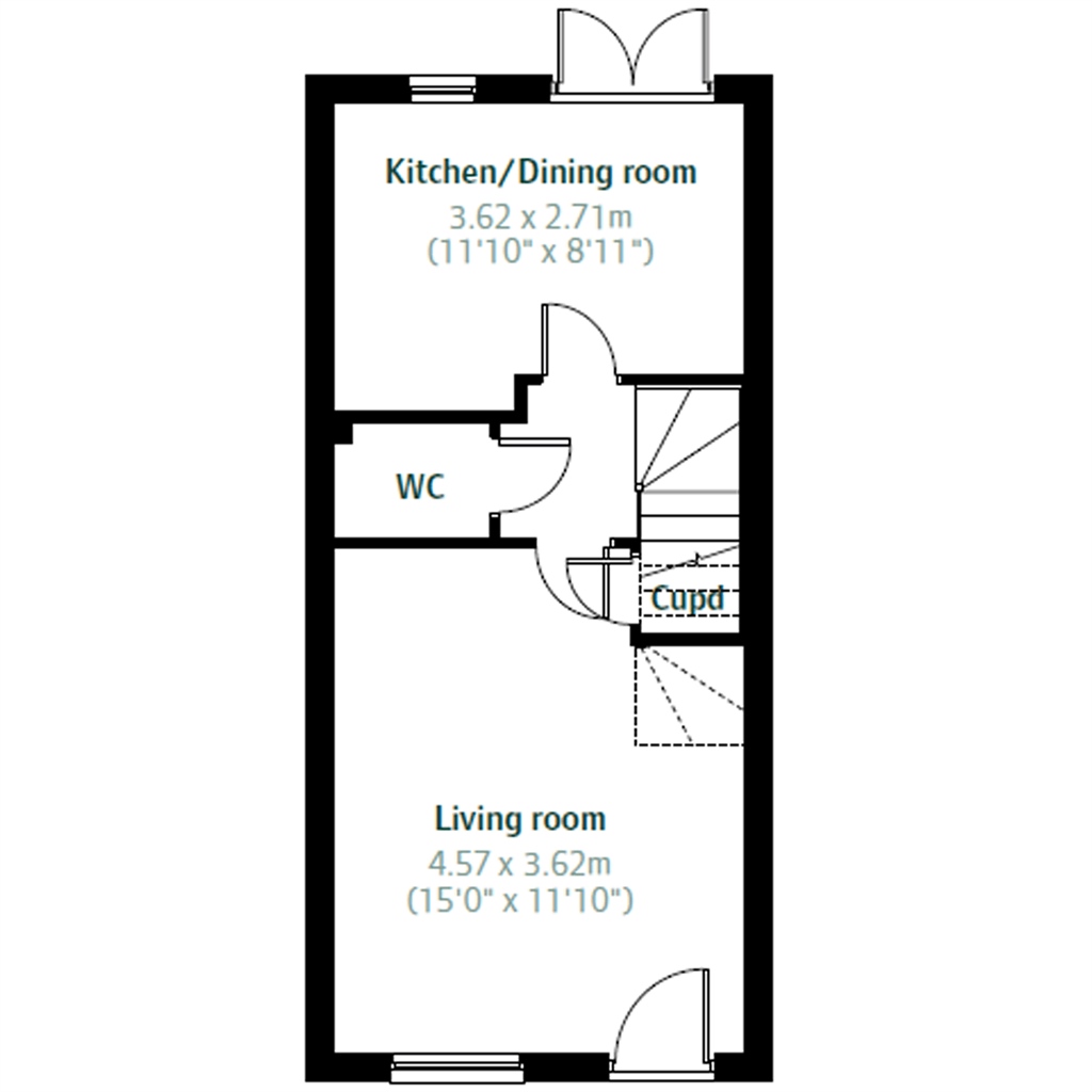 3 Bedrooms Terraced house for sale in 