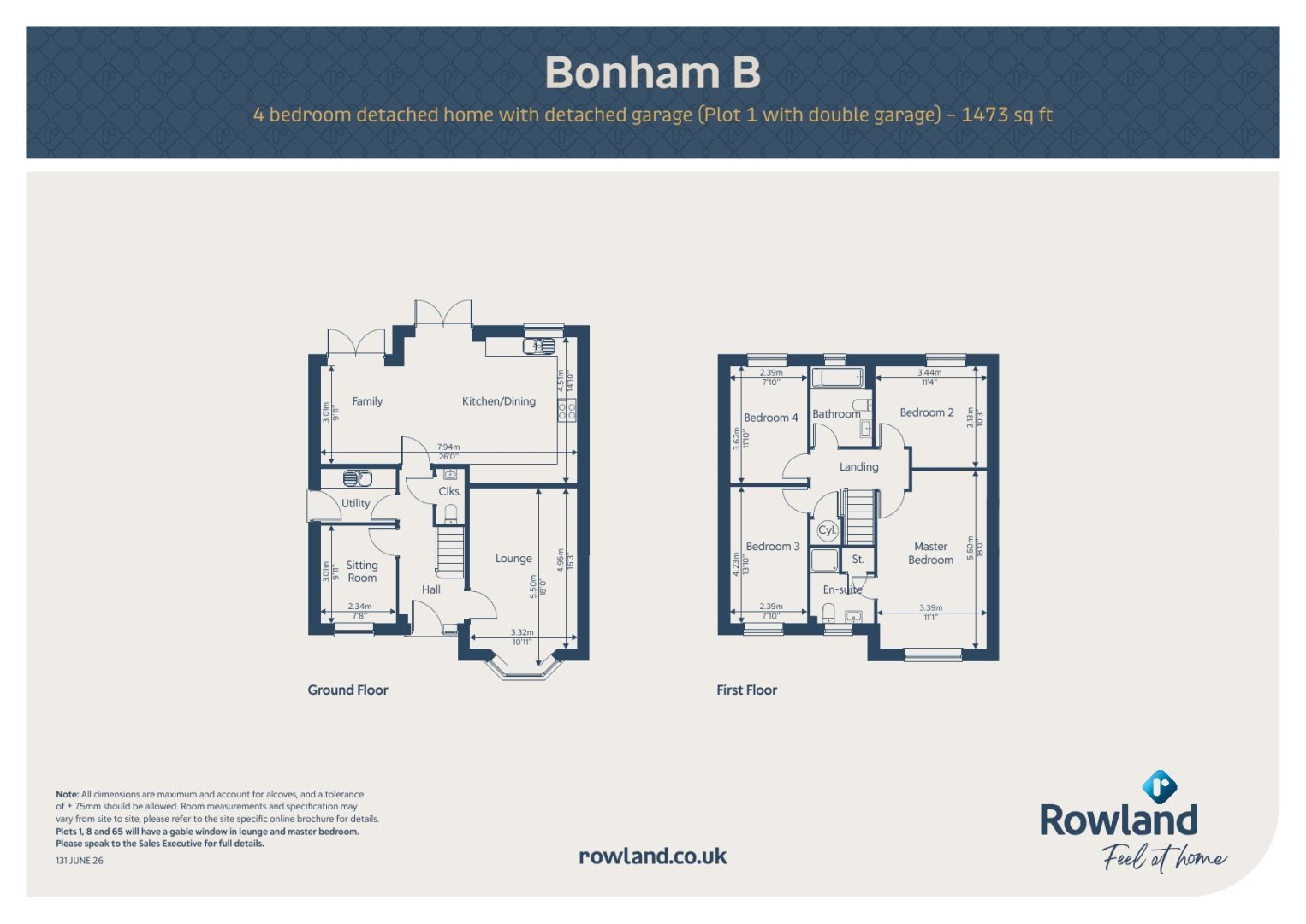 Plot 5 Pavilion View, Stanifield Lane, Preston floorplan