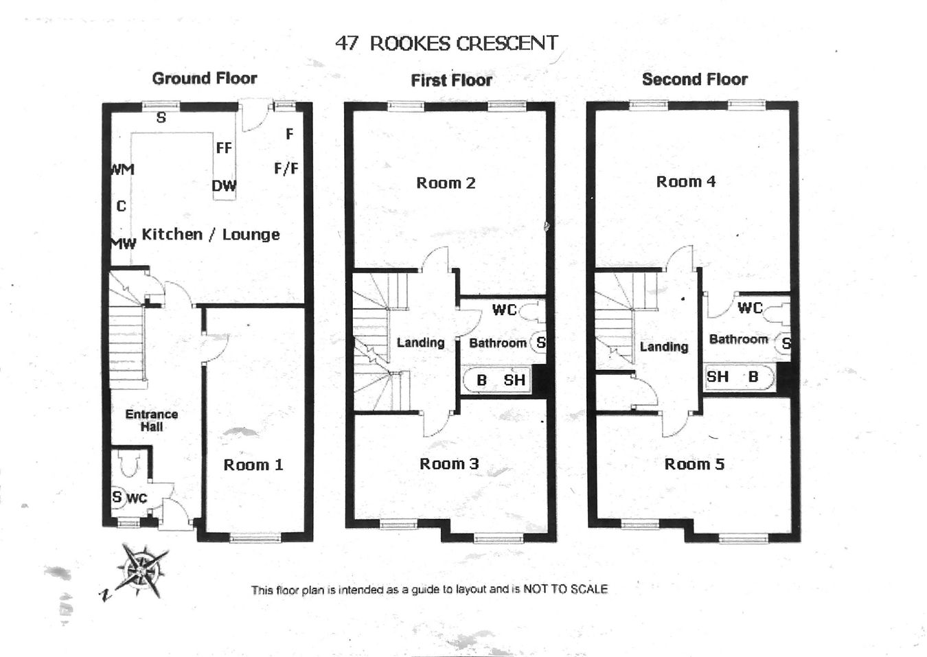 47, Rookes Crescent, Chelmsford floorplan