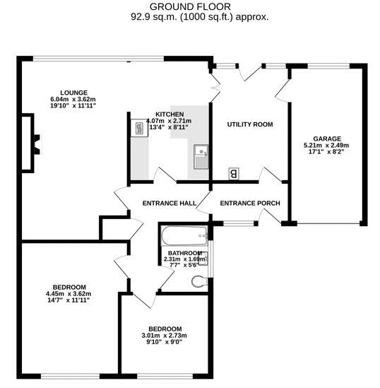 16, Ranscombe Close, Brixham floorplan