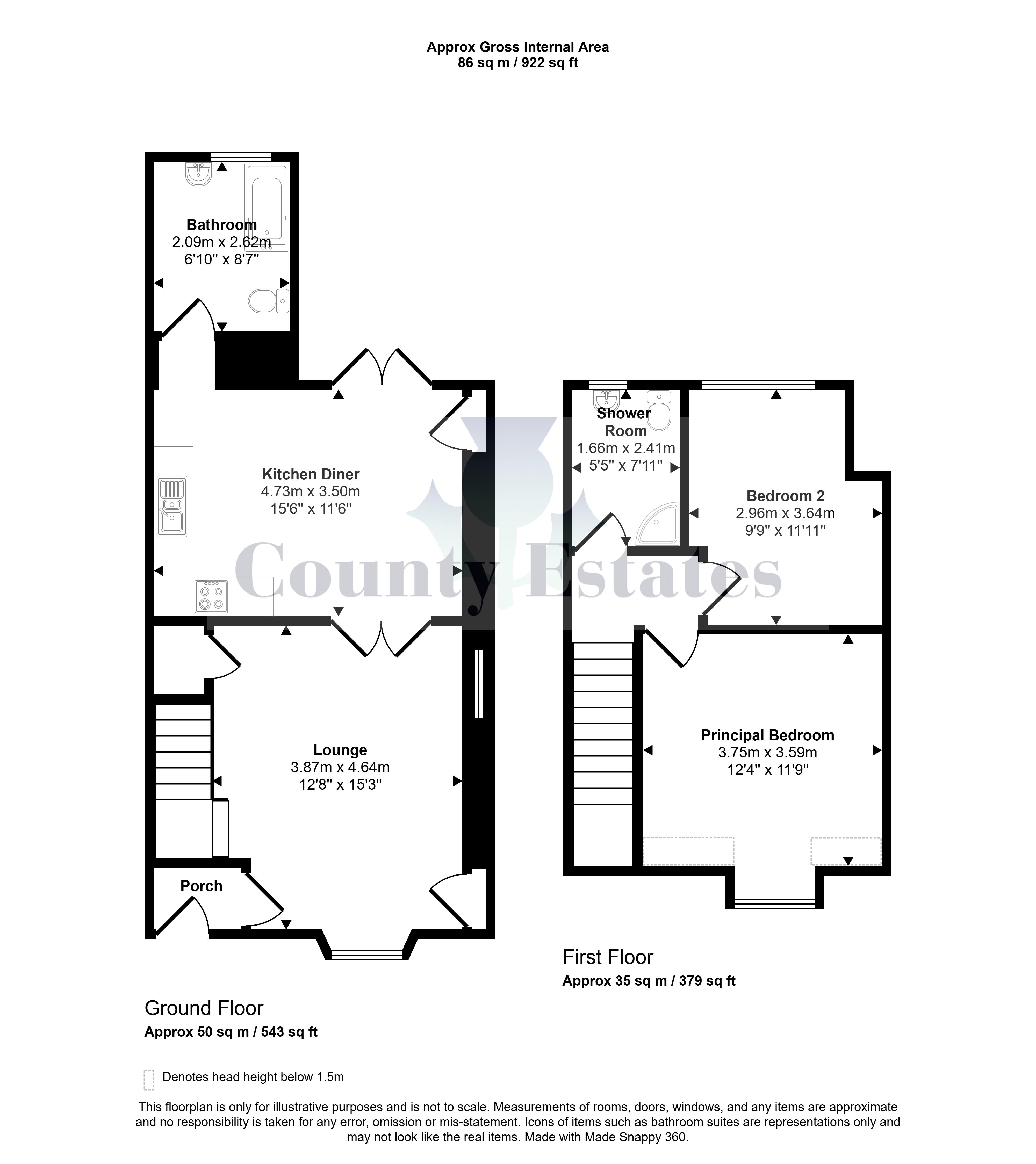 30, Hill Street, Tillicoultry floorplan