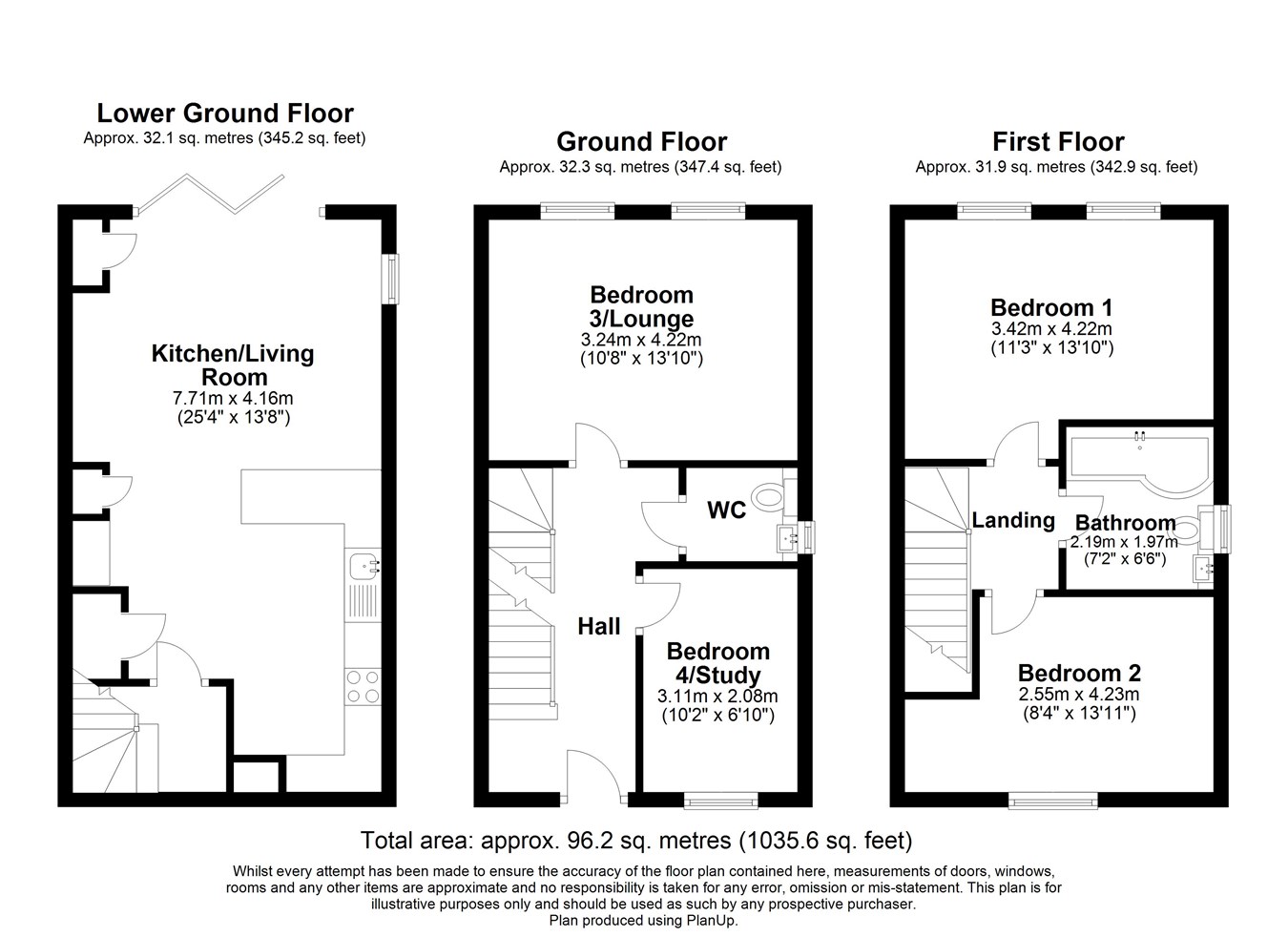 3 bed end terrace house for sale in Villas, London Road, Temple