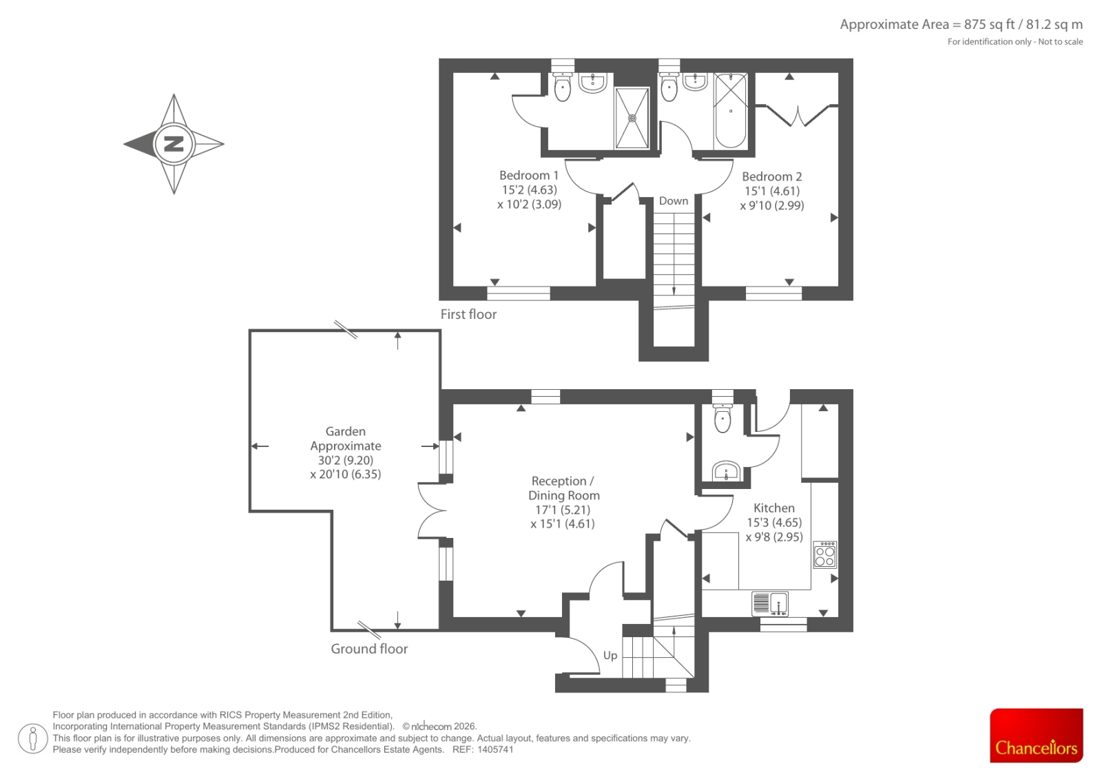 2 CHADWICK STREET, High Wycombe, High Wycombe floorplan