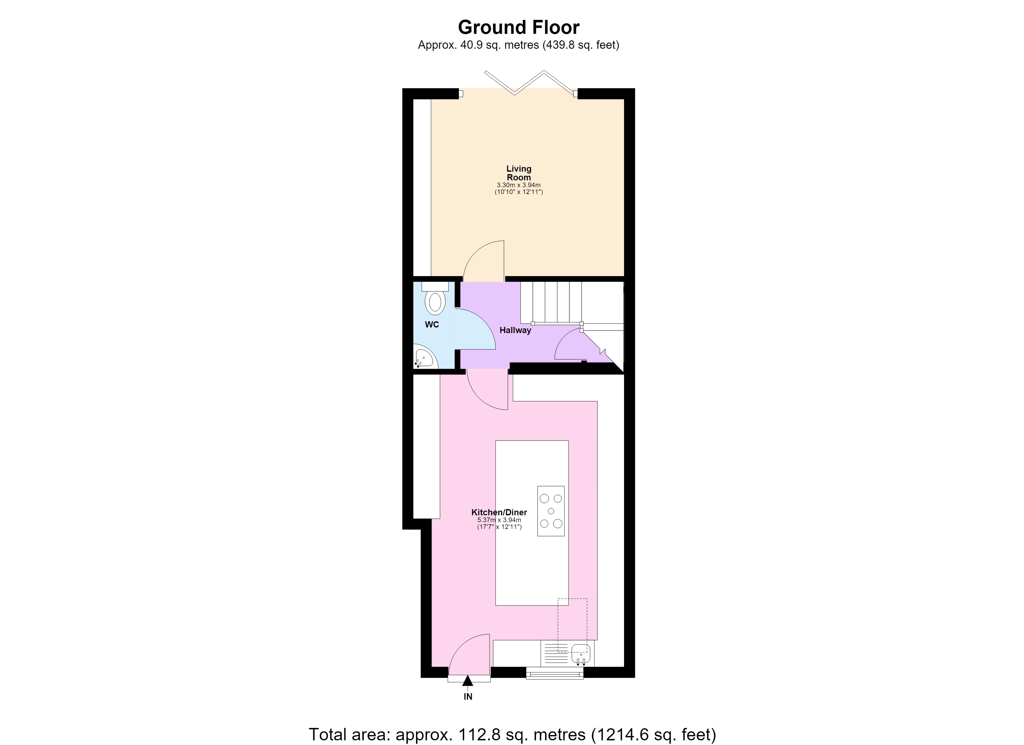 87, Claymore, Hemel Hempstead floorplan