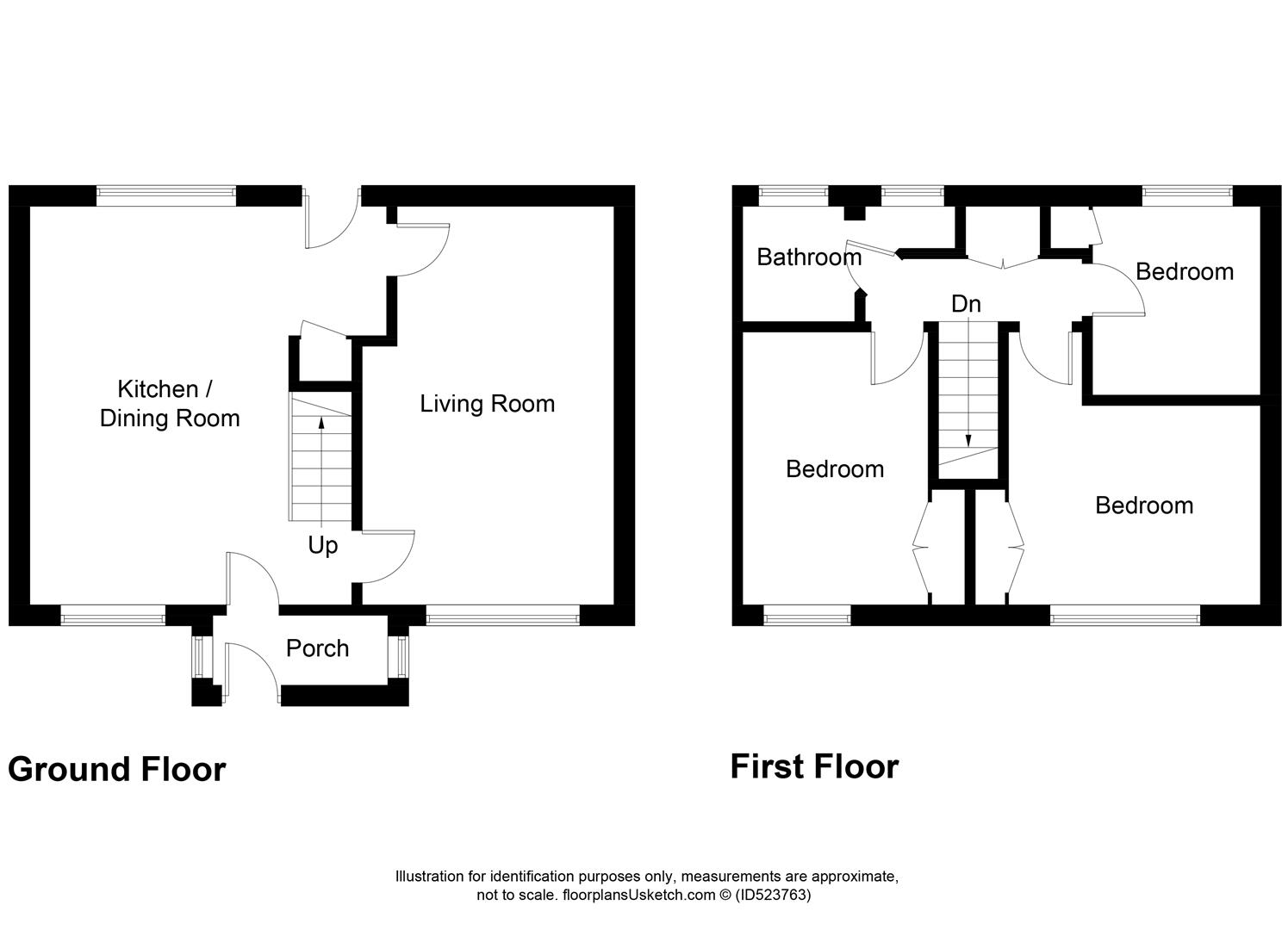 3 Bedrooms Terraced house for sale in Ednam Drive, Glenrothes KY6