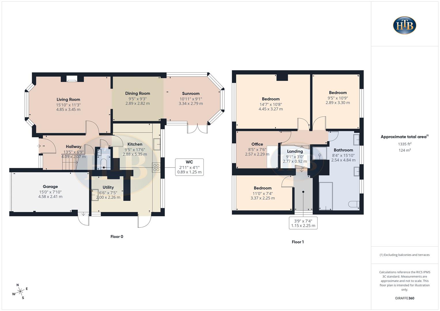 48, Wolsey Drive, Walton-On-Thames floorplan