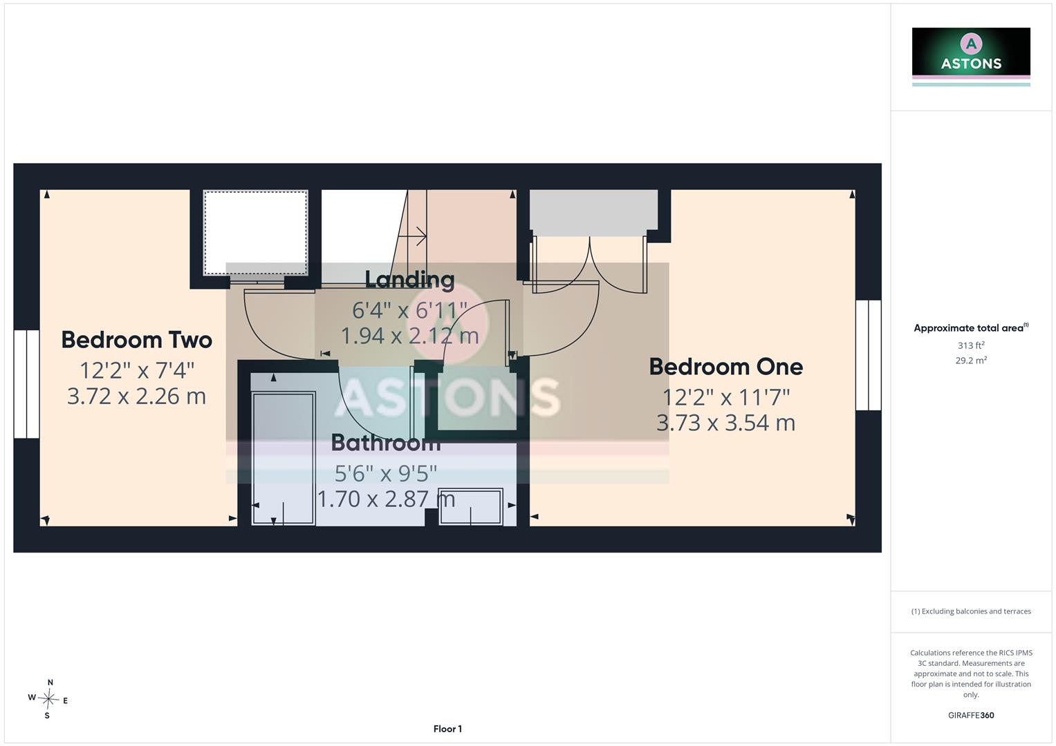 19, Palmer Road, Maidenbower floorplan