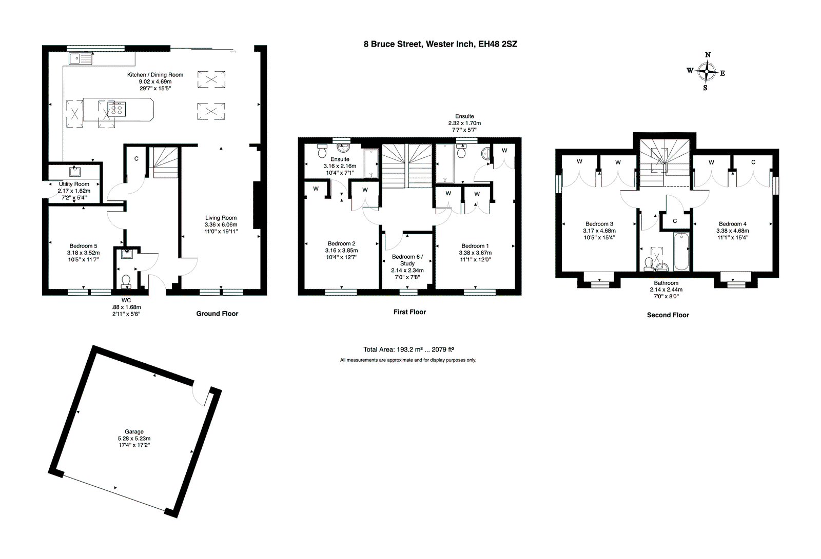 8, Bruce Street, Bathgate floorplan