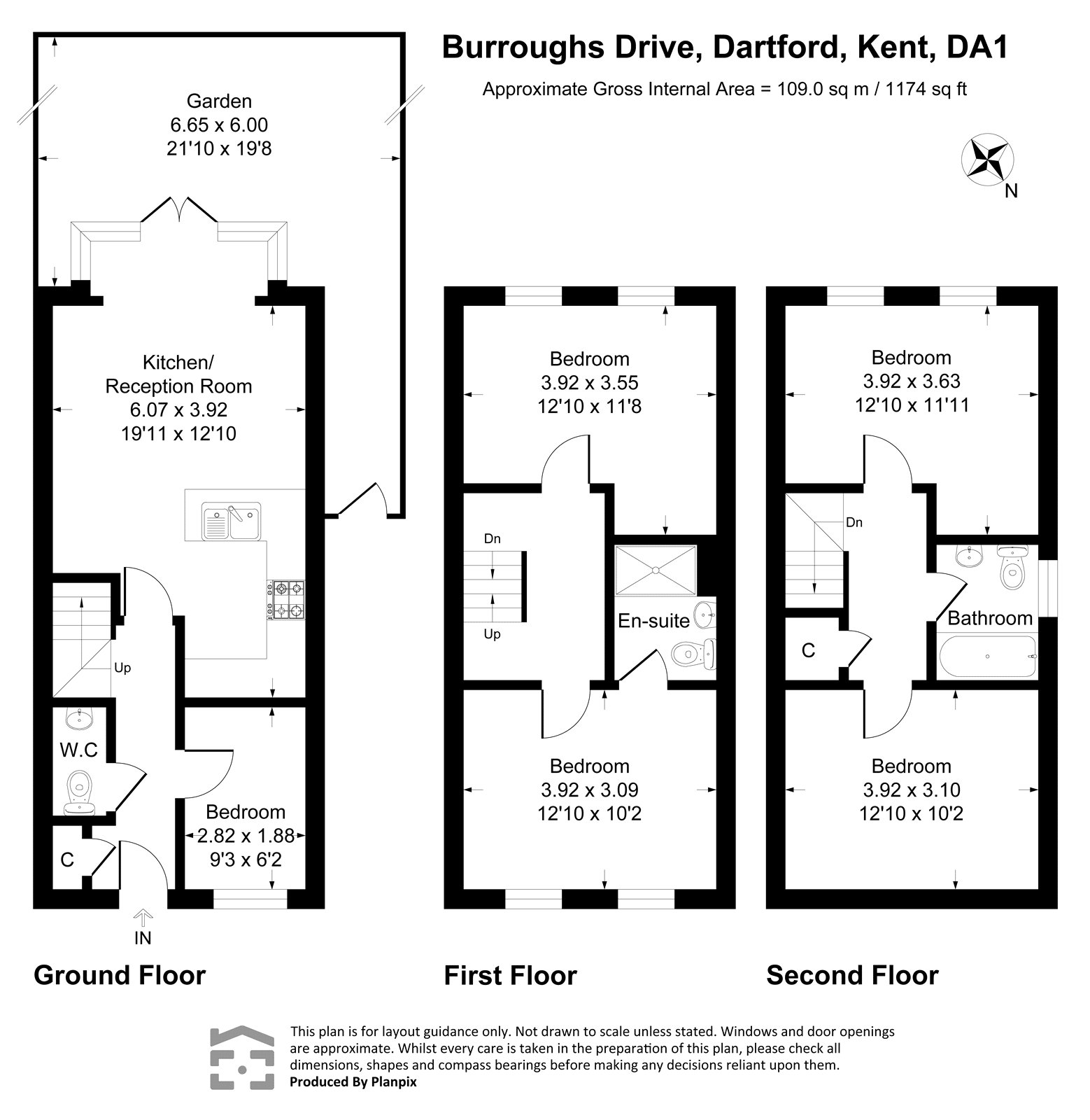 7, Burroughs Drive, Kent floorplan