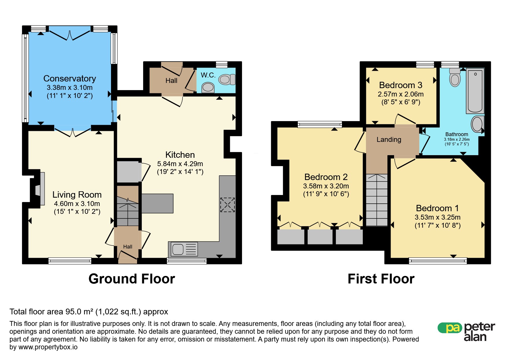 37, Hughes Crescent, Chepstow floorplan