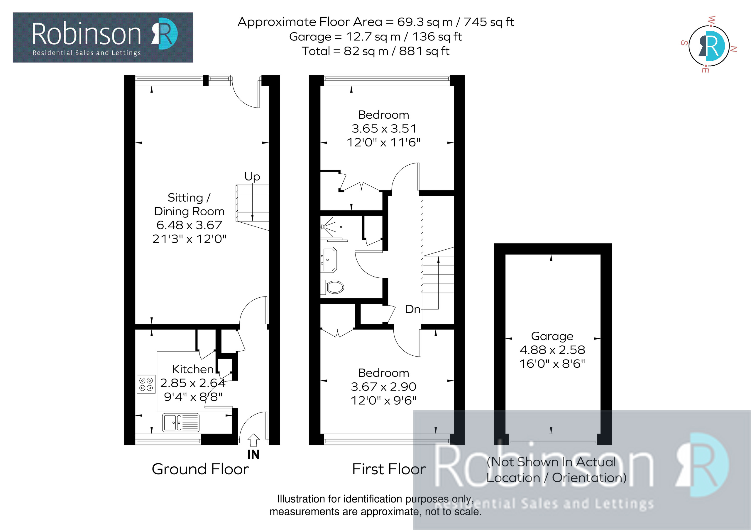 26 Lynton Green, Maidenhead floorplan