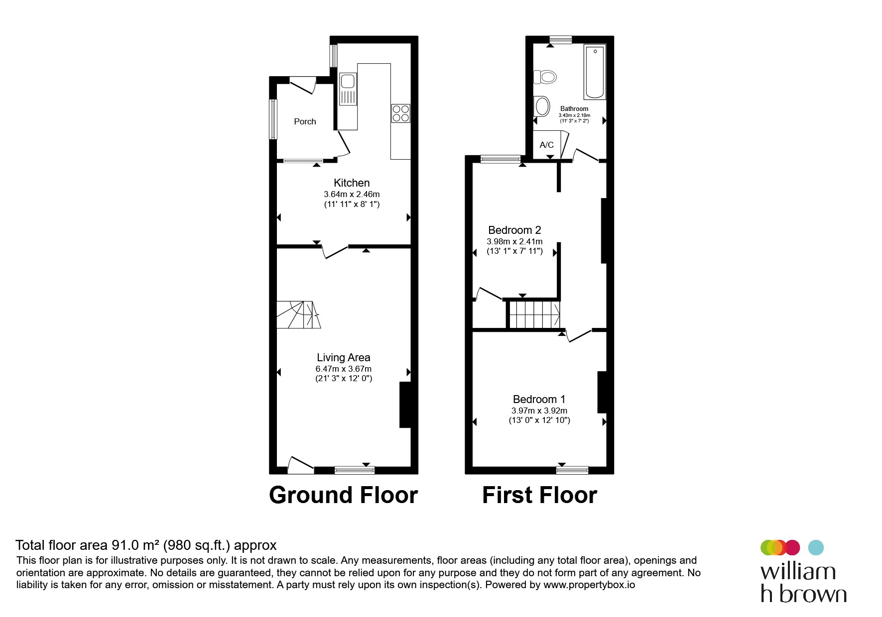 122, St. Johns Road, Sheffield floorplan
