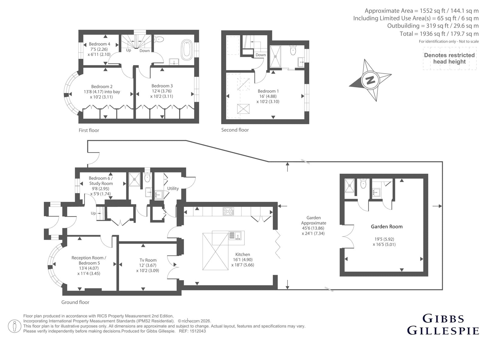 35, Warham Road, Harrow floorplan