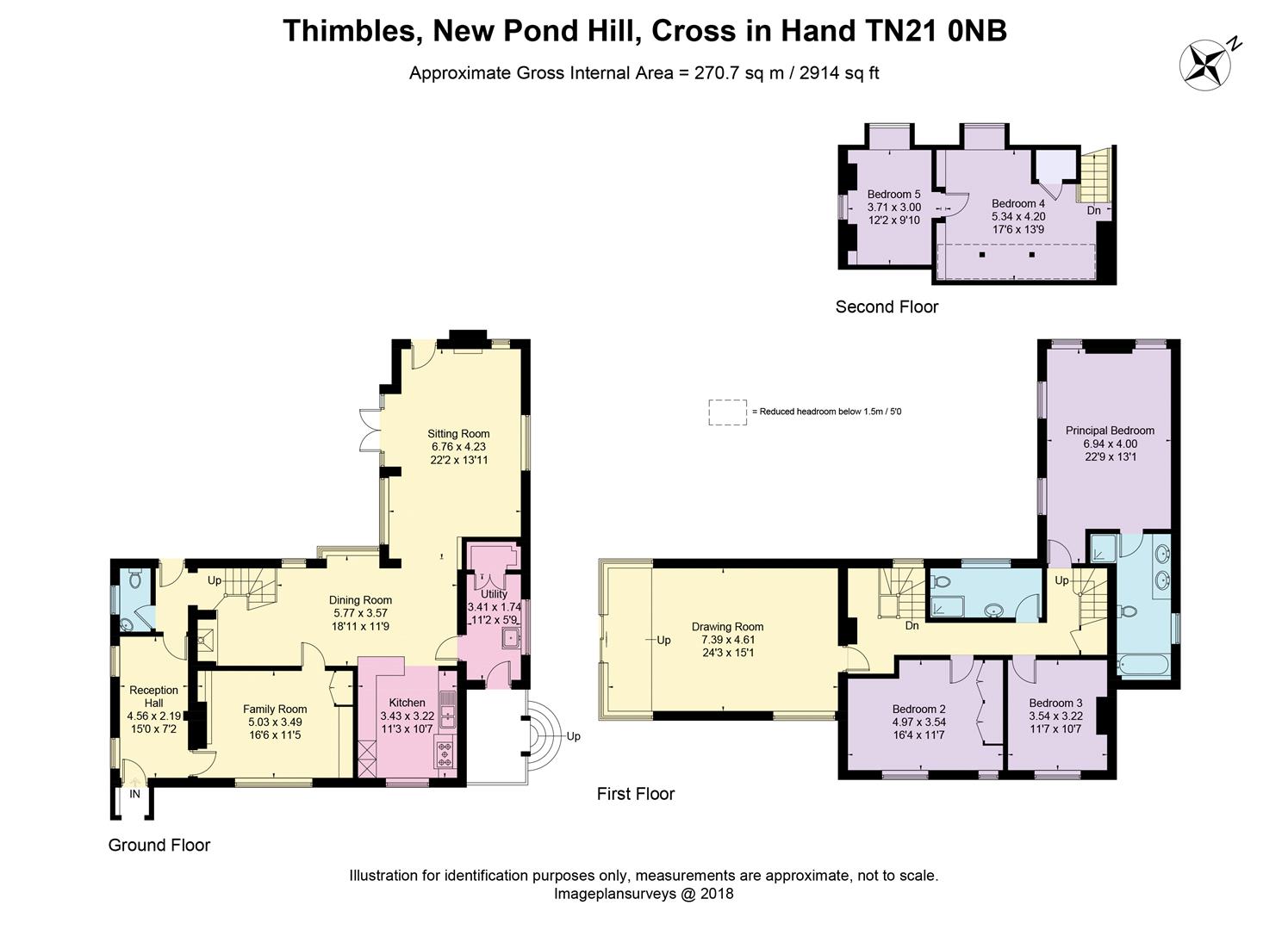 5 Bedrooms Detached house for sale in New Pond Hill, Cross In Hand, Heathfield TN21