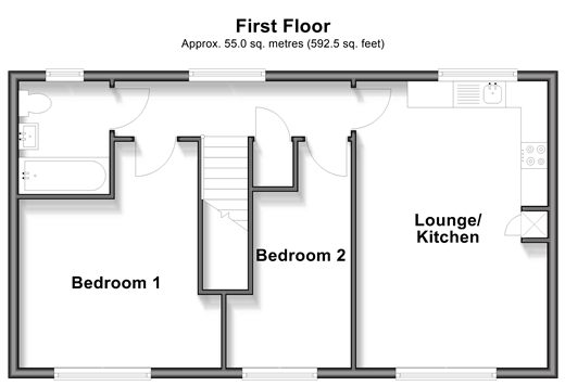 Illett Way, Faygate floorplan