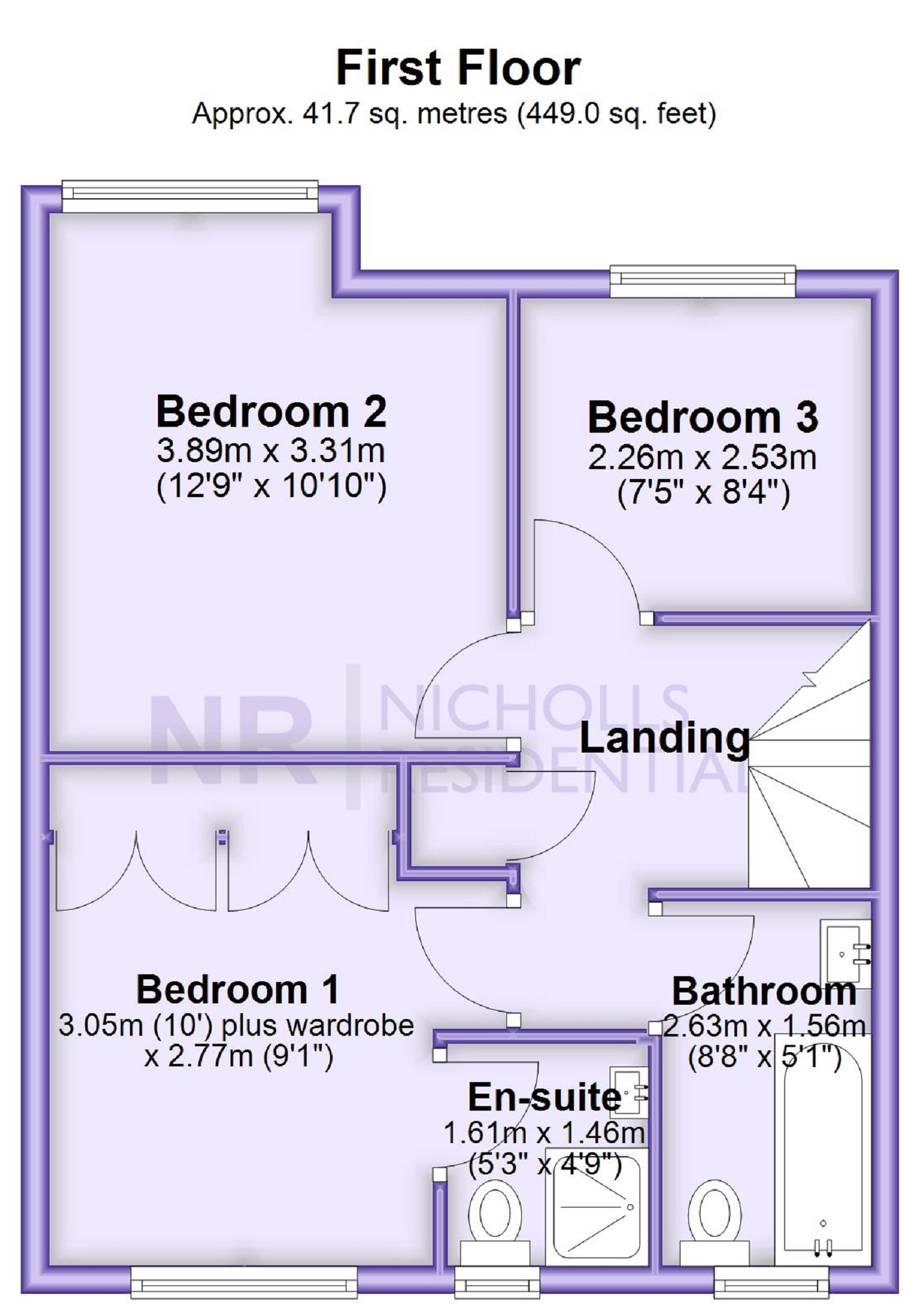 33, Arnold Drive, Chessington floorplan