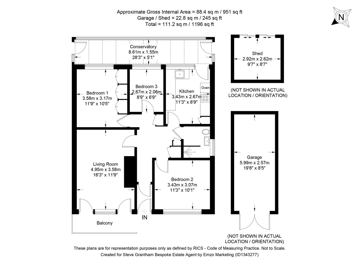 Viking Way, Horndean floorplan