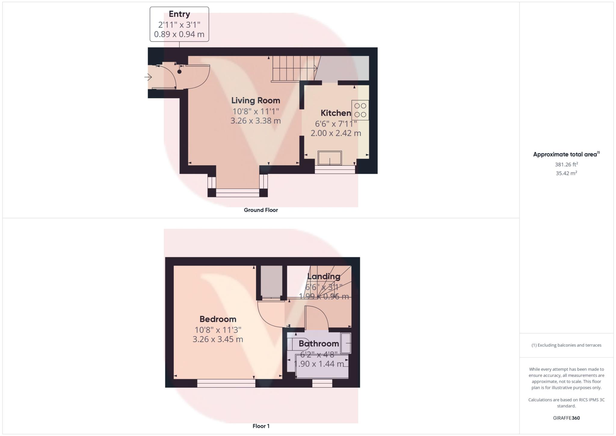9, Larkspur Gardens, Luton floorplan