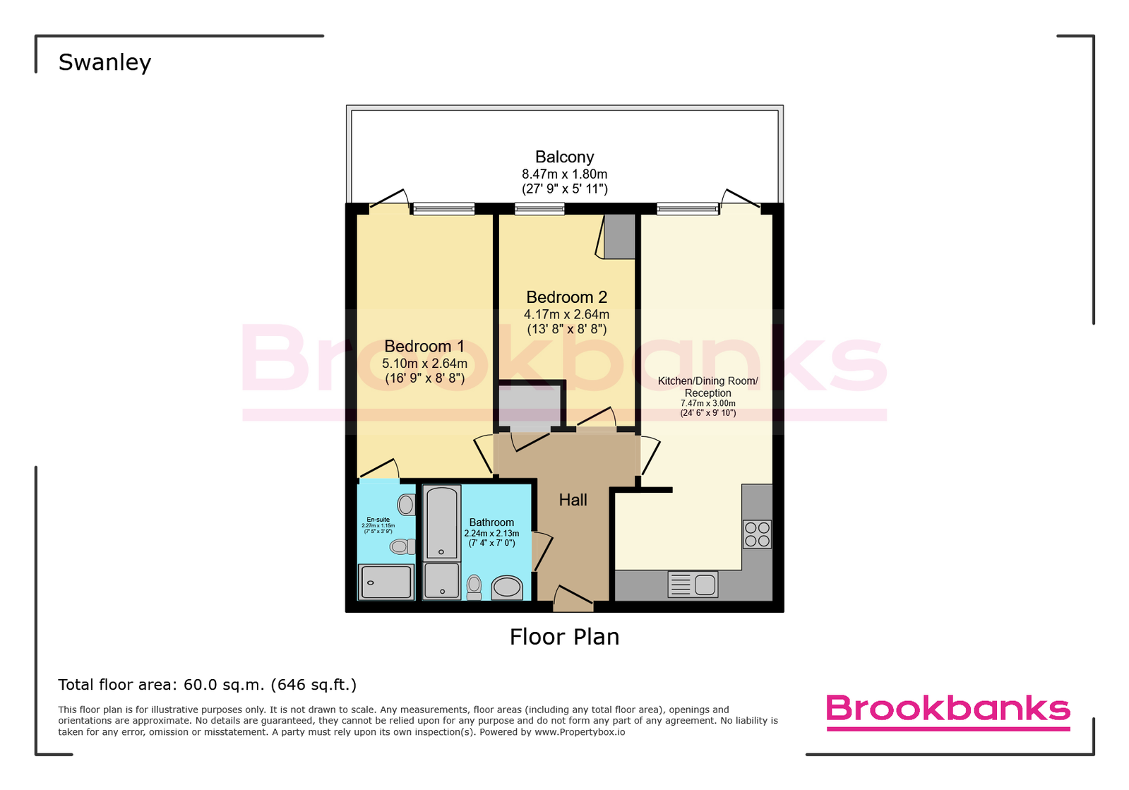 111, Discovery Drive, Swanley floorplan
