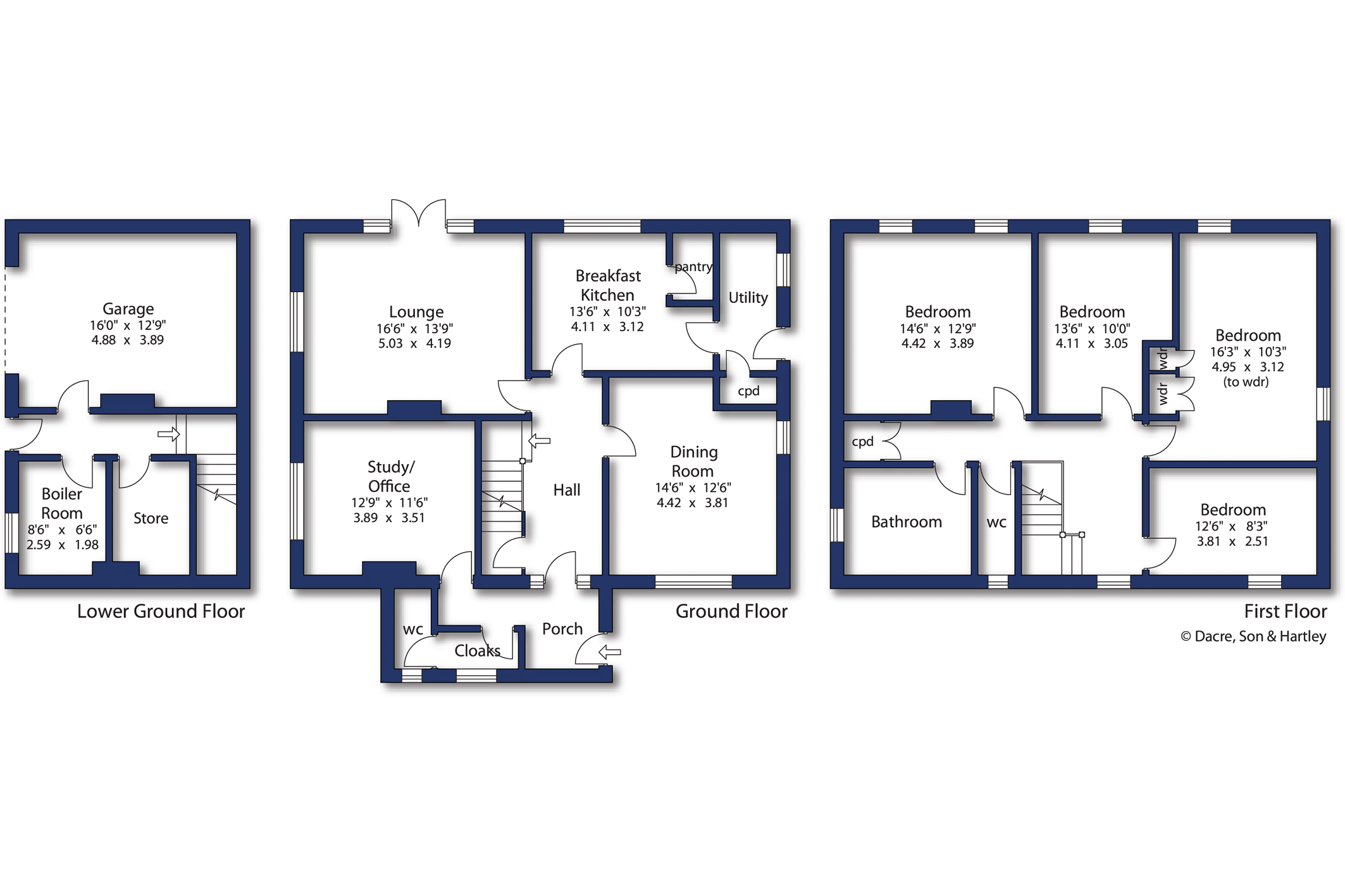 The Vicarage,, Station Road, Huddersfield floorplan