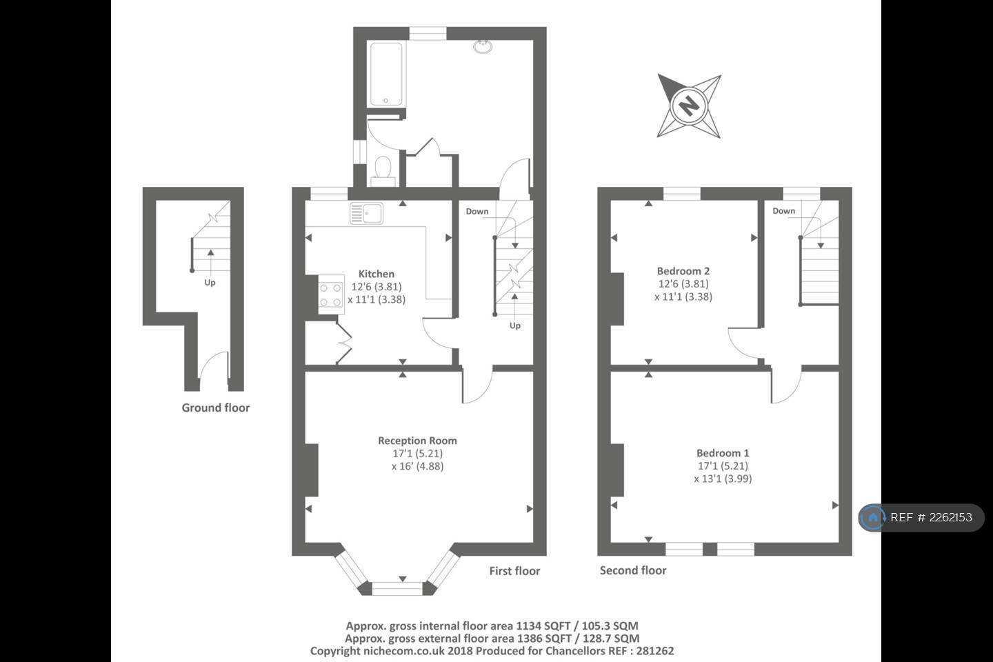 Flat, Iffley Road, Oxford floorplan