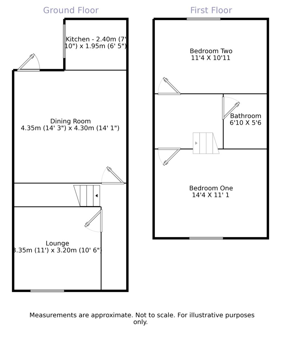 2 Bedrooms Terraced house to rent in Green Street East, Darwen BB3