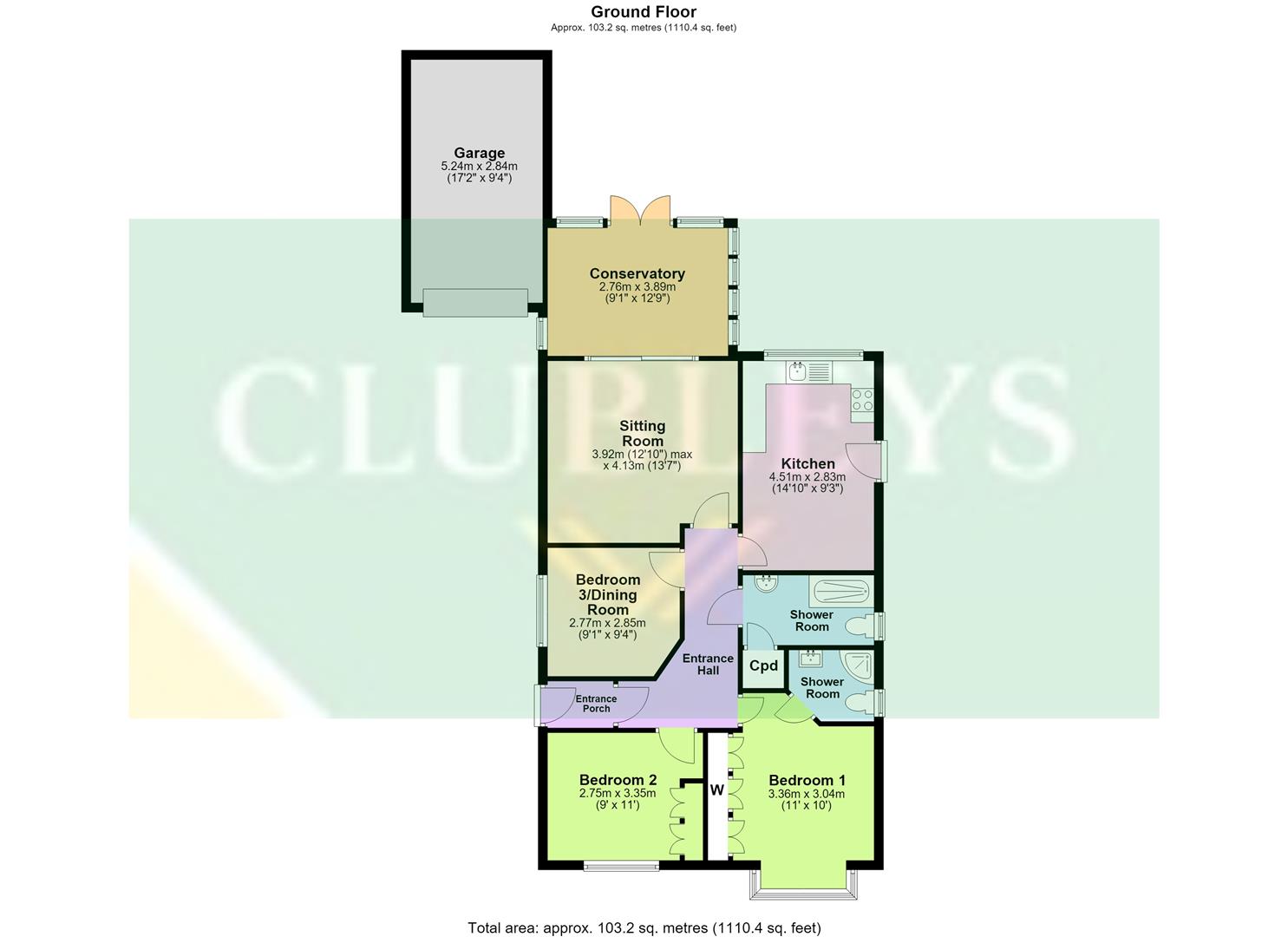 21, High Street, York floorplan