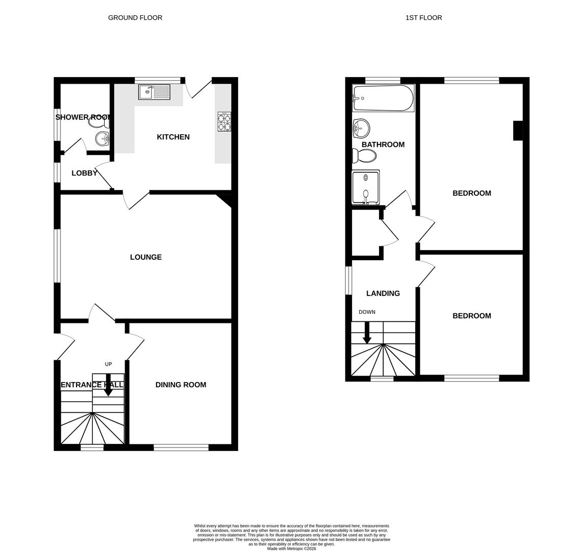 8, Mendham Close, Norwich floorplan