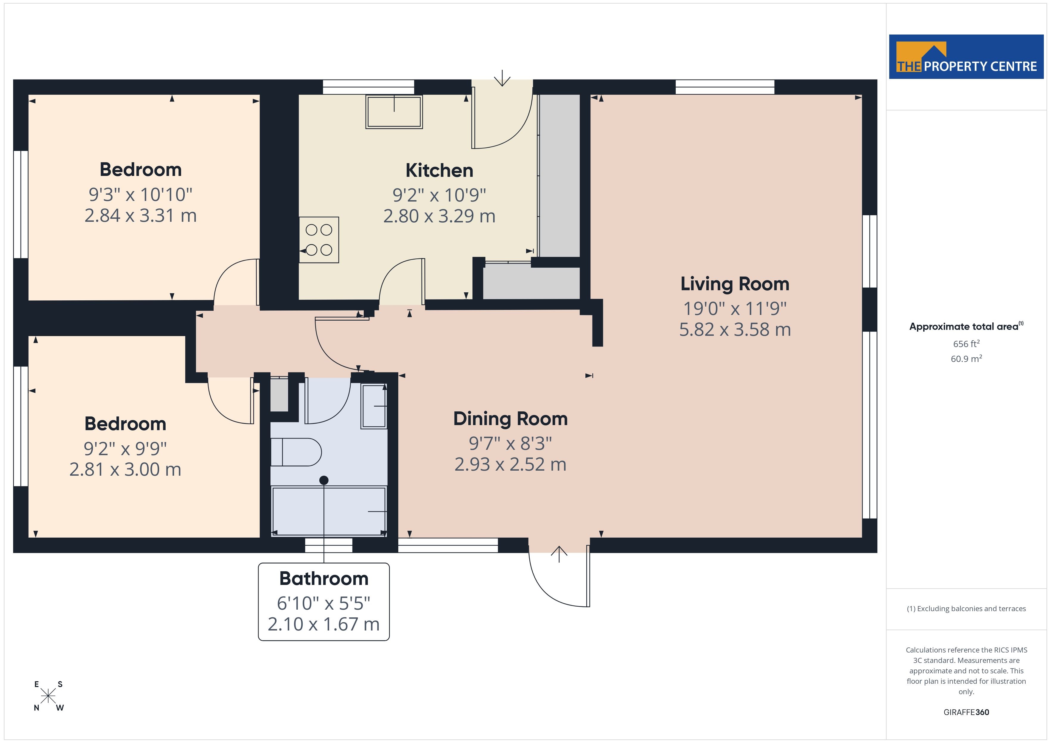 3, Harthurstfield Park, Cheltenham floorplan