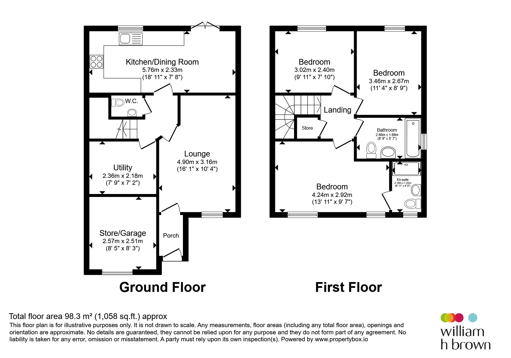 53, Avalon Road, Mansfield floorplan