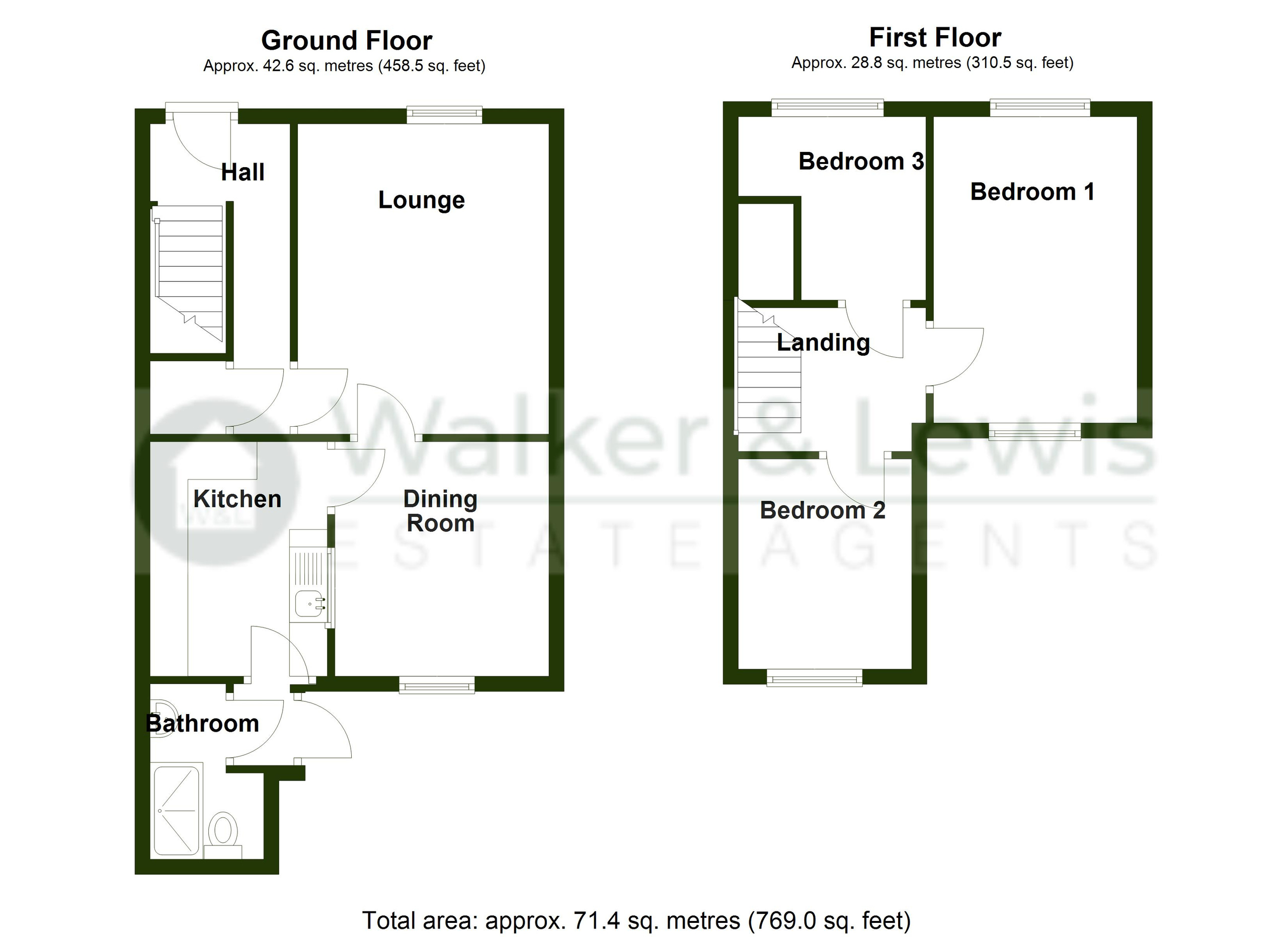 17 Overton Street, Merthyr Tydfil floorplan