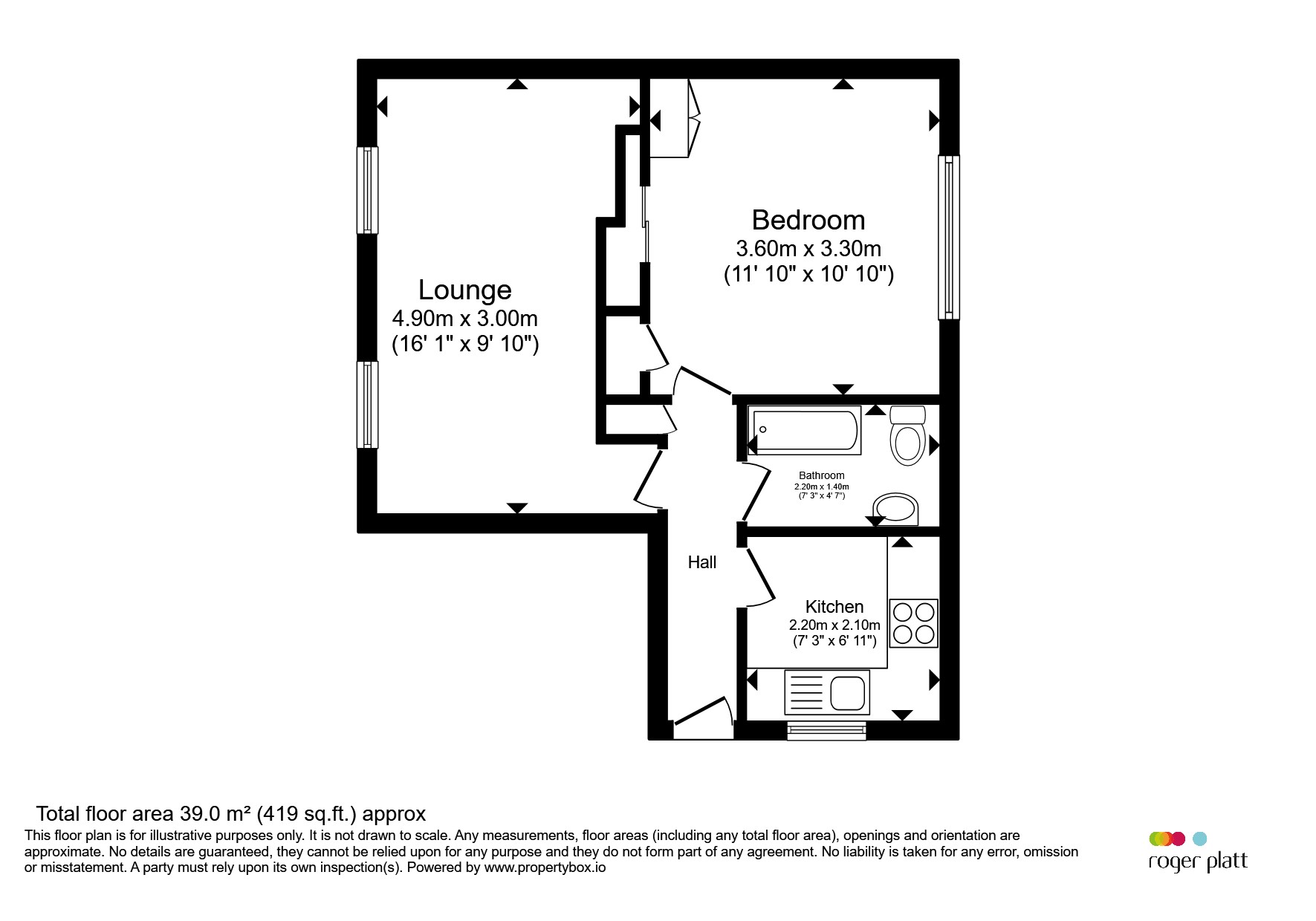 68, Deans Close, SLOUGH floorplan