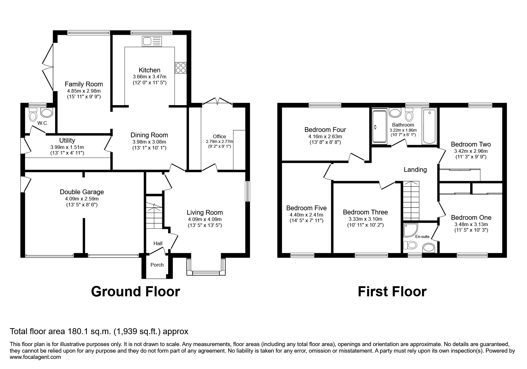 7, Larkspur Drive, Evesham floorplan