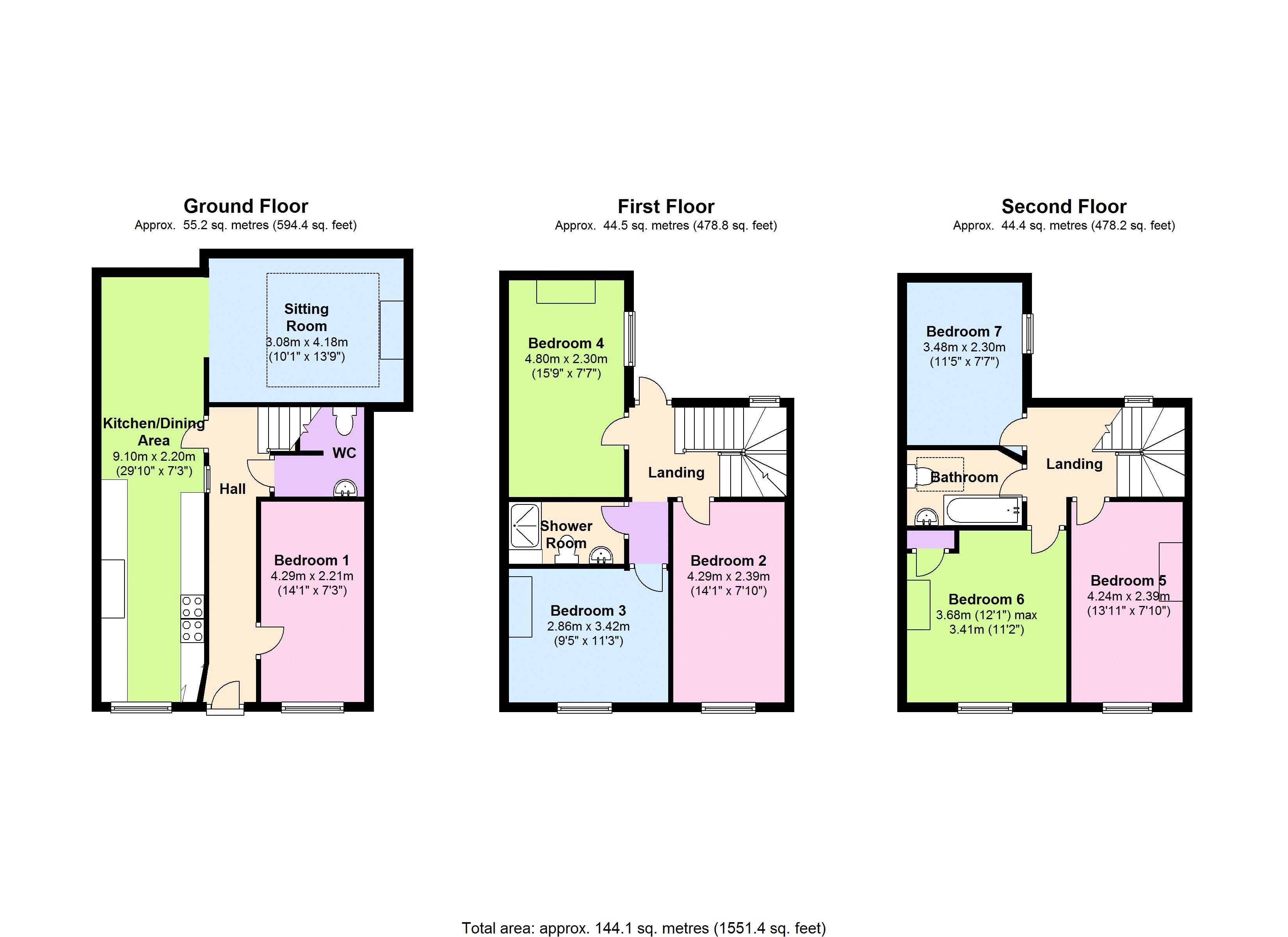 7 Bedrooms Flat to rent in Sion Place, Clifton, Bristol BS8