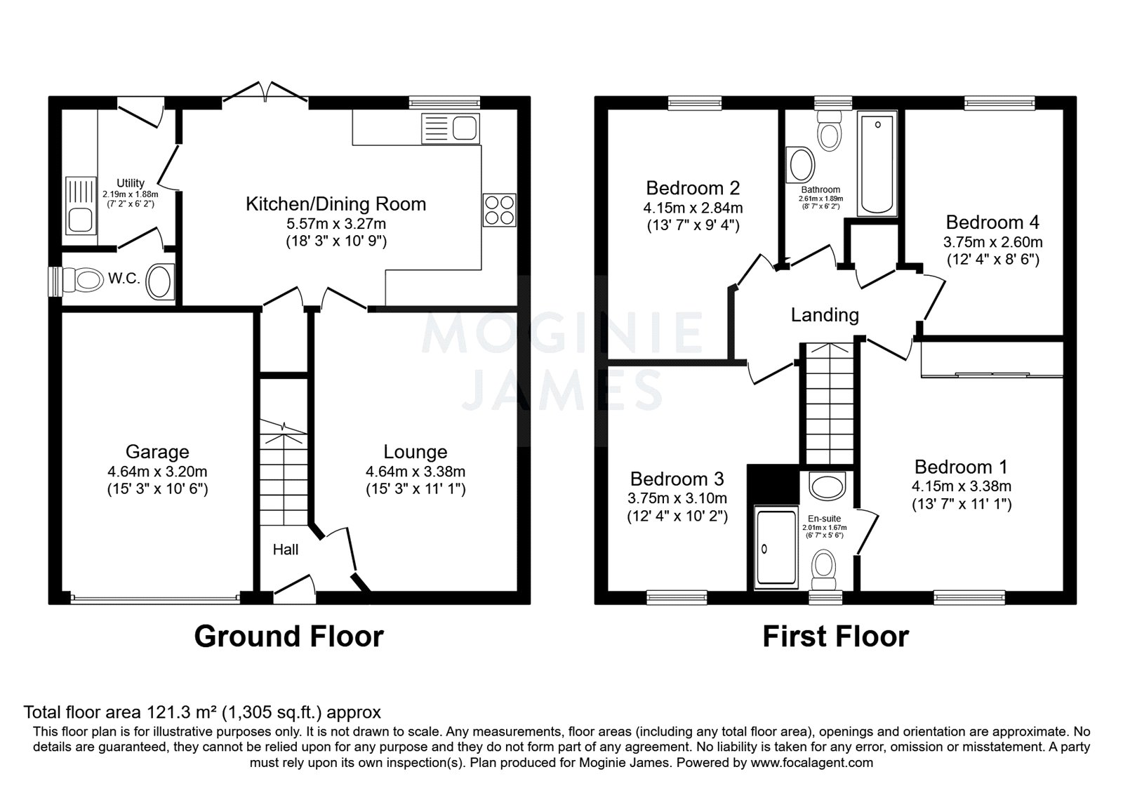 32, Clos Coed Bychan, Cardiff floorplan