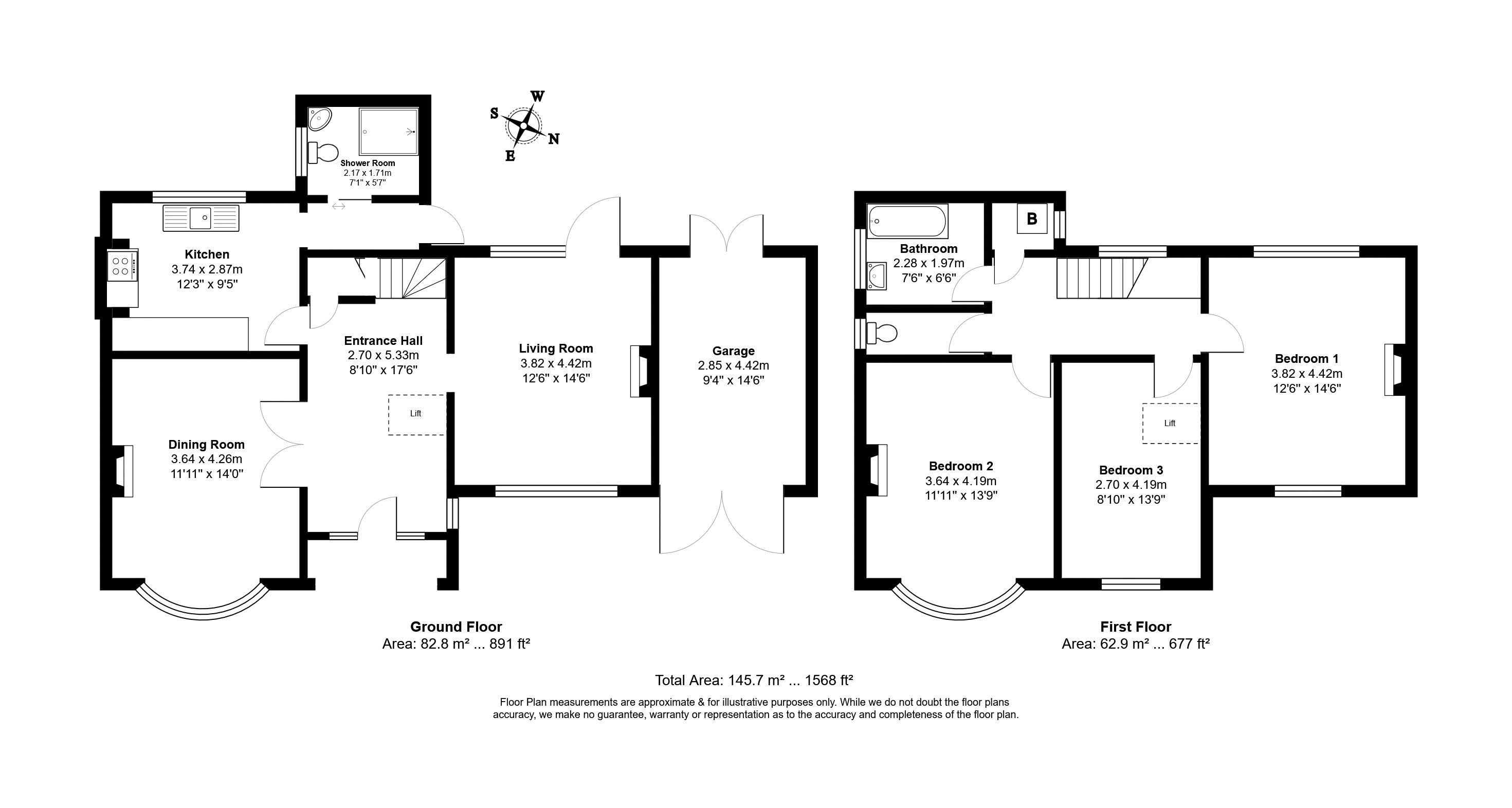 28, Galley Lane, Barnet floorplan