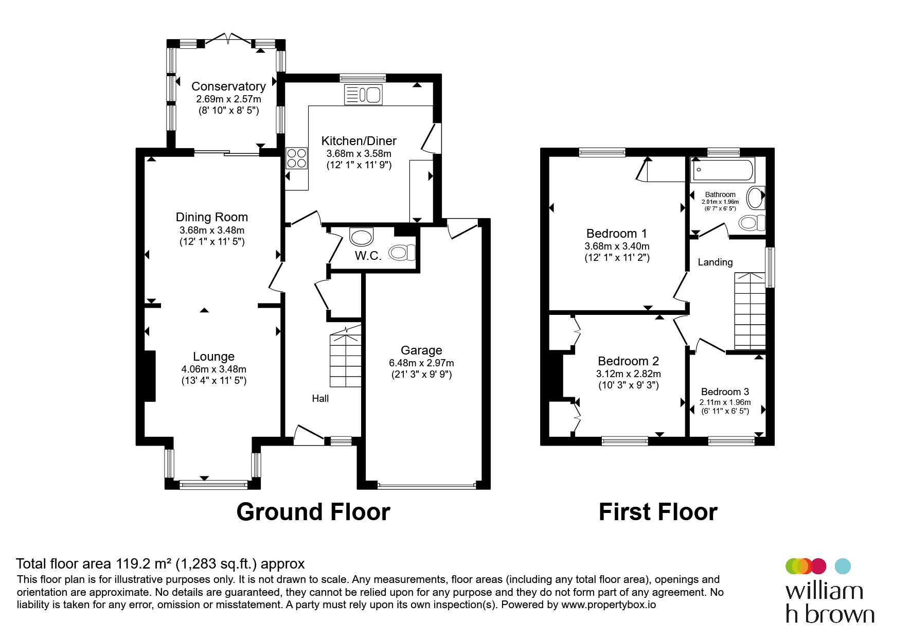 16, St. Peters Road, King's Lynn floorplan