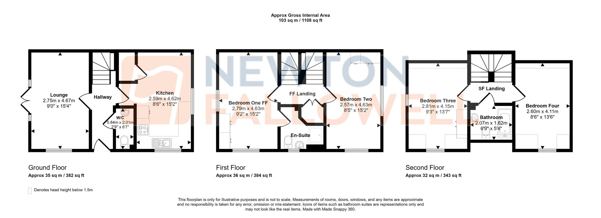 39 Ellens Bank, Telford floorplan