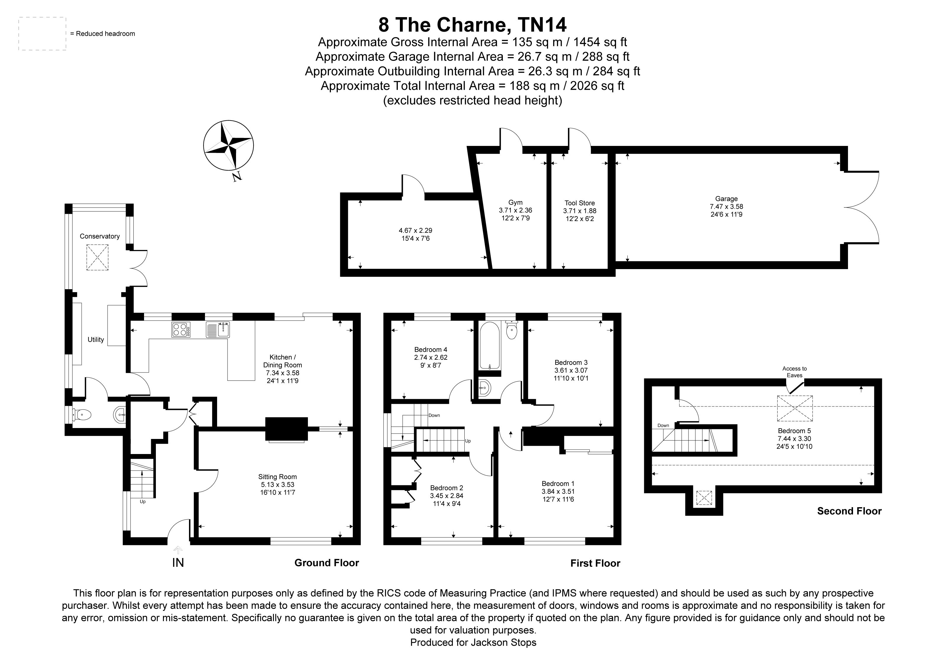 8, The Charne, Sevenoaks floorplan